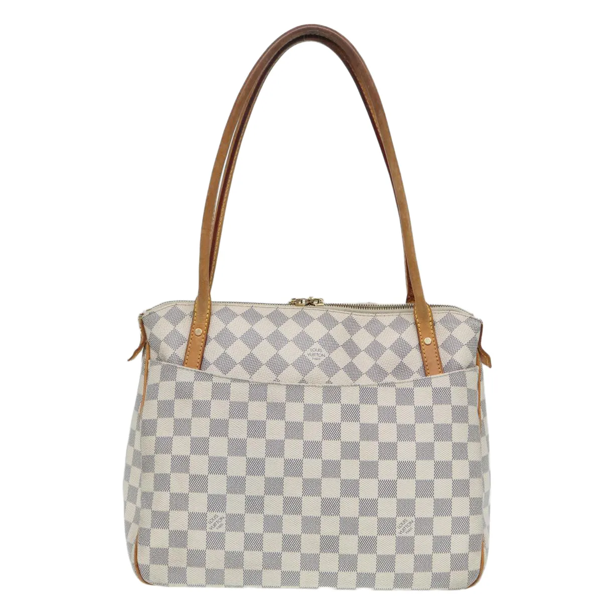 LOUIS VUITTON Damier Azur Figueri PM Shoulder Bag N41176 LV Auth 84977