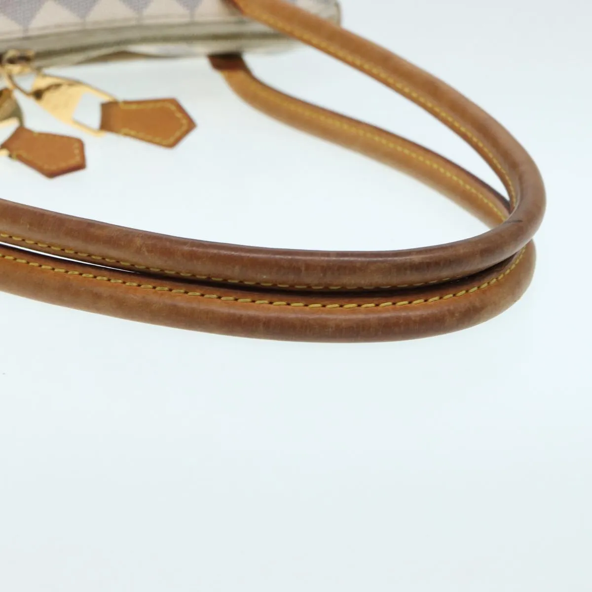 LOUIS VUITTON Damier Azur Figueri PM Shoulder Bag N41176 LV Auth 84977