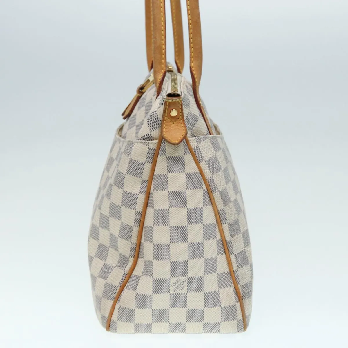 LOUIS VUITTON Damier Azur Figueri PM Shoulder Bag N41176 LV Auth 84977