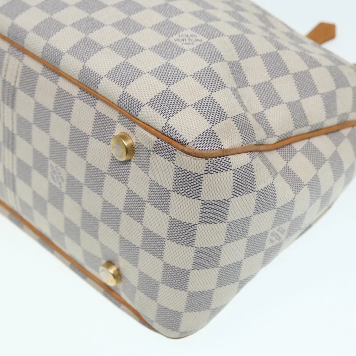 LOUIS VUITTON Damier Azur Figueri PM Shoulder Bag N41176 LV Auth 84977