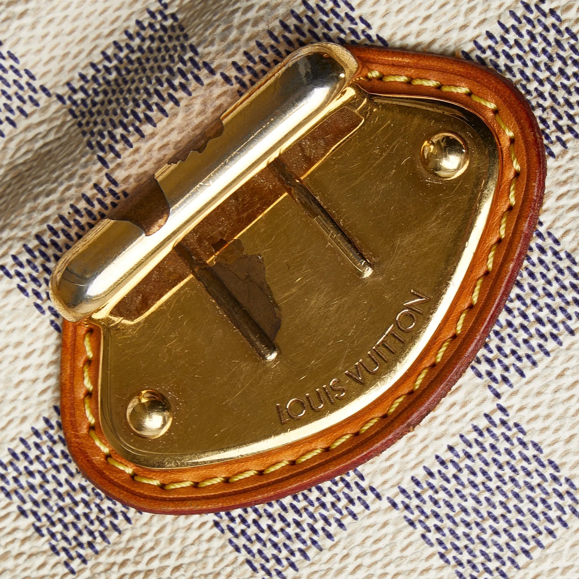 LOUIS VUITTON Damier Azur Stresa PM Shoulder Bag