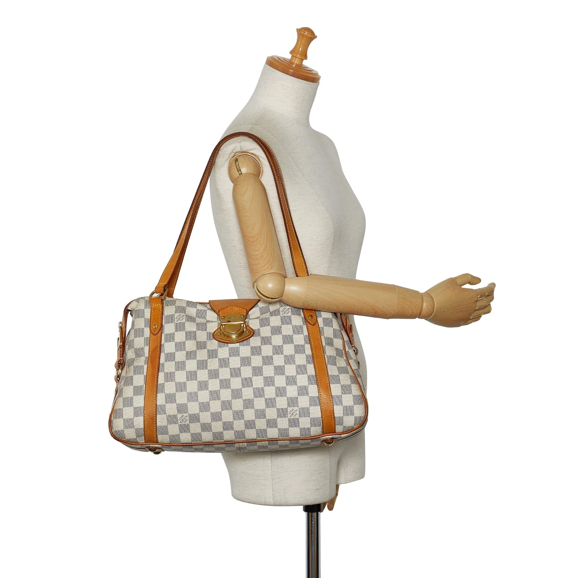 LOUIS VUITTON Damier Azur Stresa PM Shoulder Bag