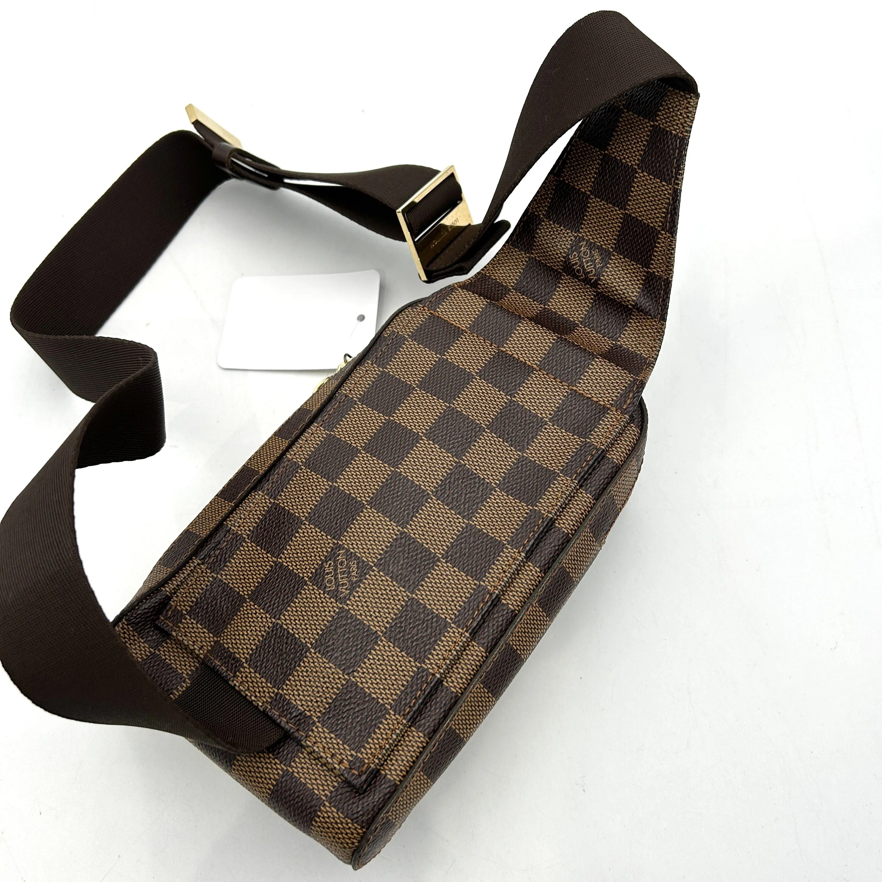 Louis Vuitton Damier Ebene Geronimos - Brown Shoulder Bags, Handbags lv8863fd