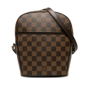 Louis Vuitton Louis Vuitton Dami??re N51294 Shoulder Bag PVC/Leather Brown