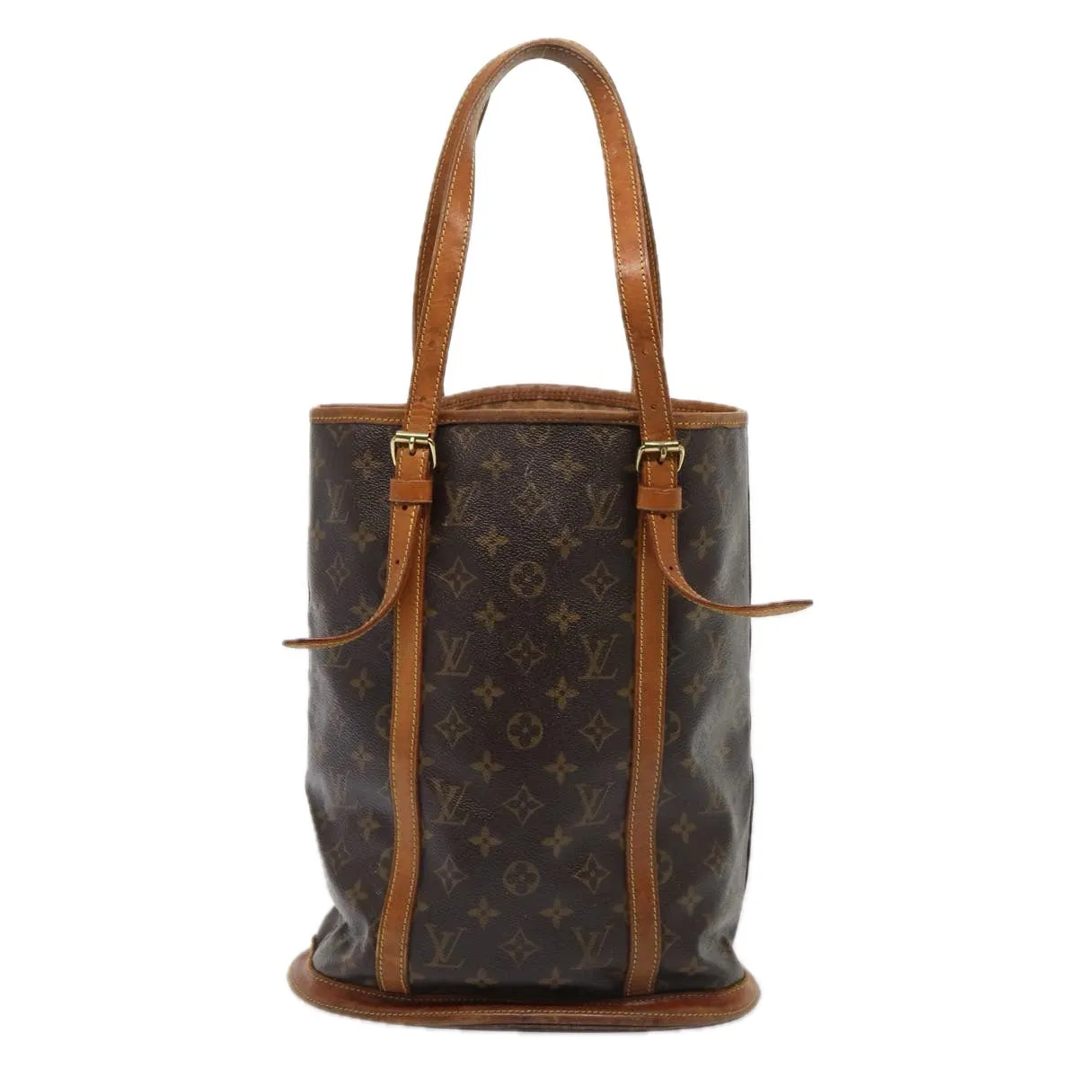 LOUIS VUITTON Monogram Bucket GM Shoulder Bag M42236 LV Auth 84101