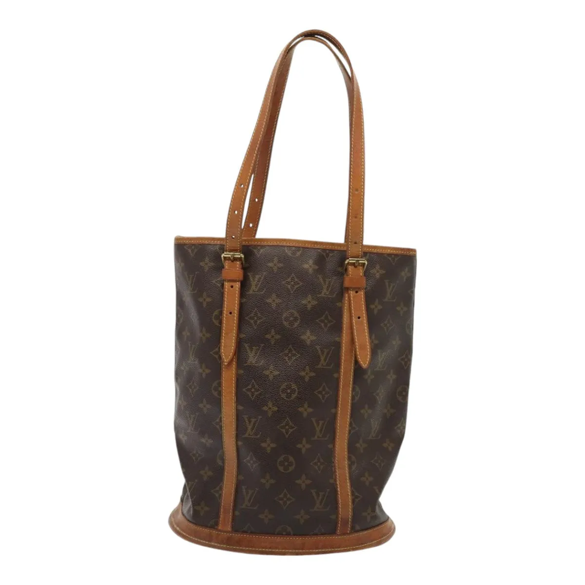 LOUIS VUITTON Monogram Bucket GM Shoulder Bag M42236 LV Auth bs17080