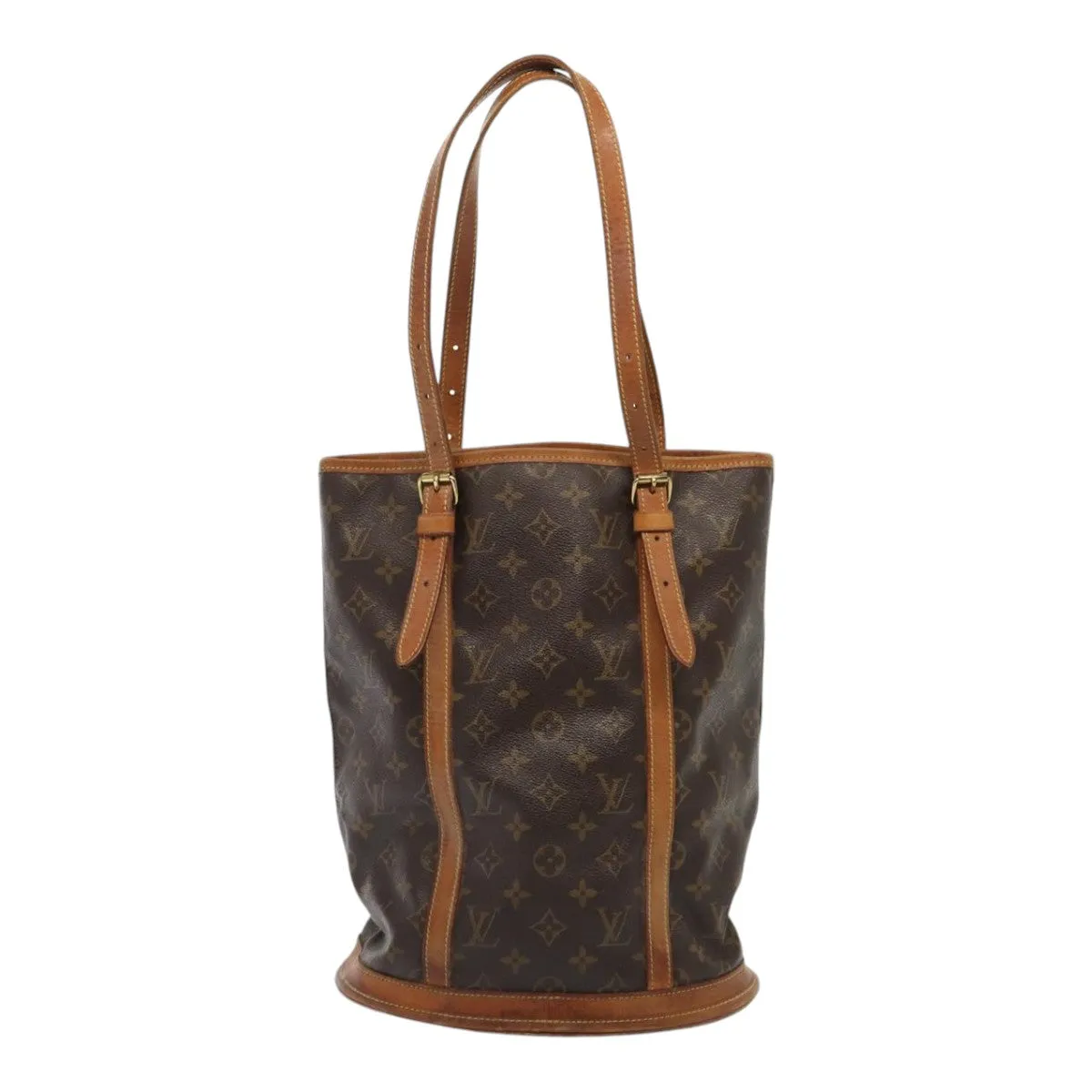 LOUIS VUITTON Monogram Bucket GM Shoulder Bag M42236 LV Auth bs17080