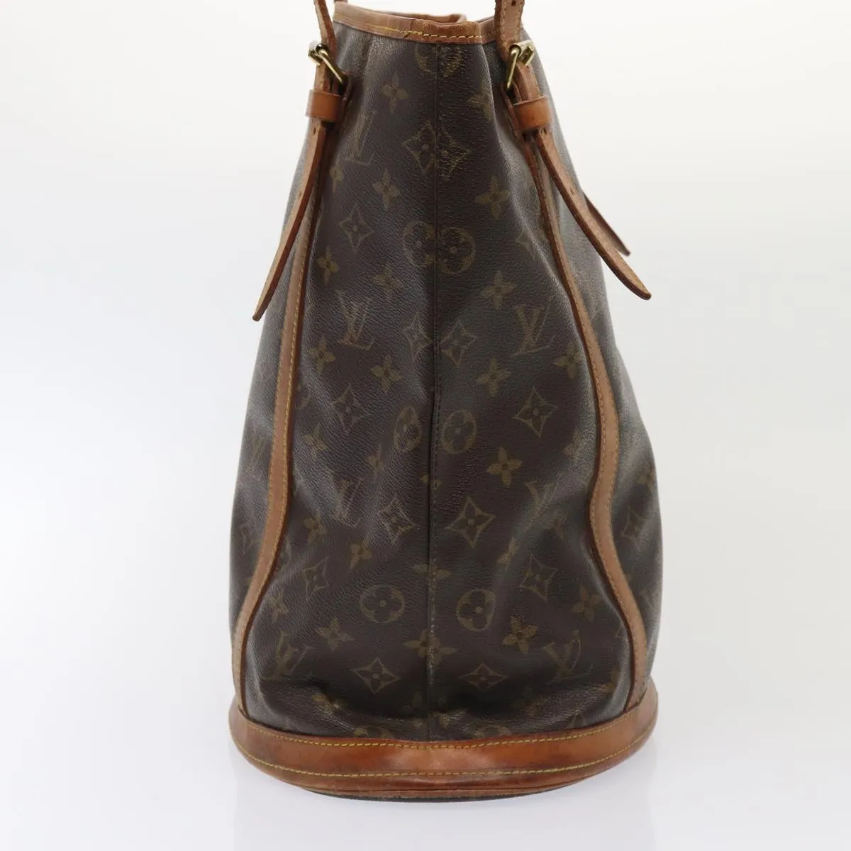 LOUIS VUITTON Monogram Bucket GM Shoulder Bag M42236 LV Auth bs17080