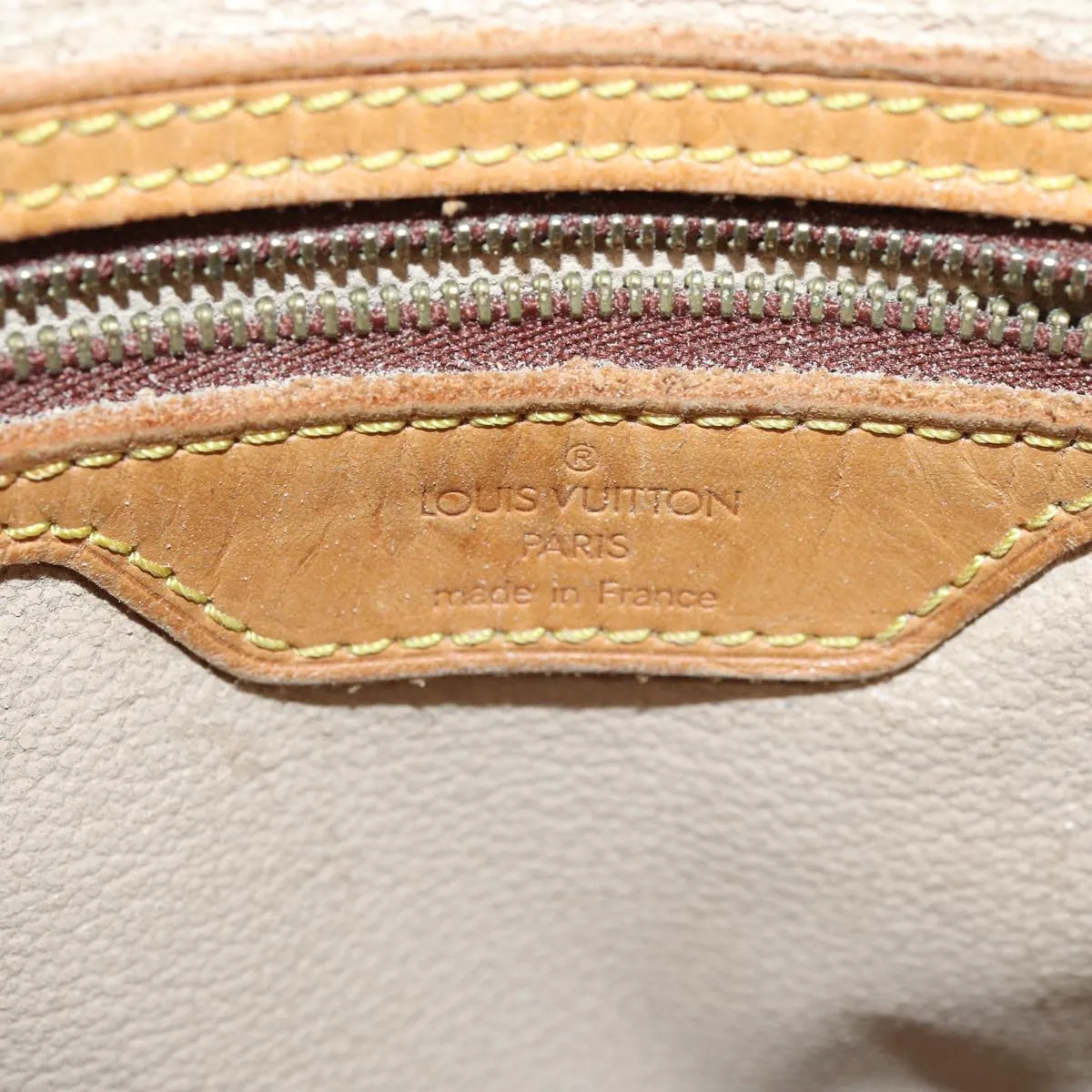 LOUIS VUITTON Monogram Bucket GM Shoulder Bag M42236 LV Auth bs17080