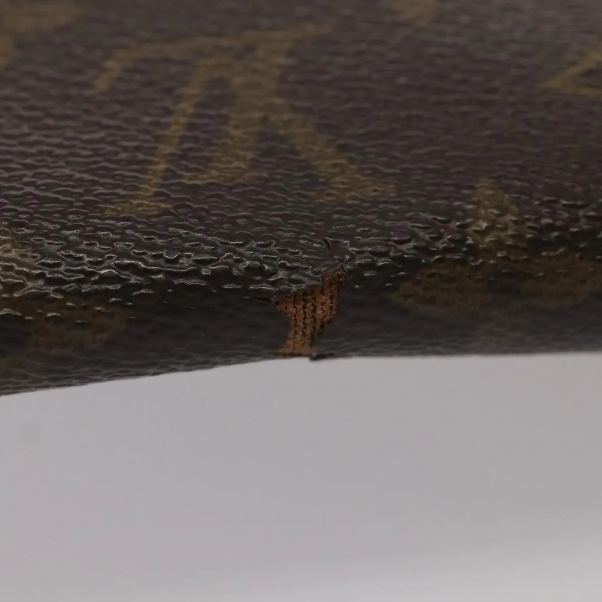 LOUIS VUITTON Monogram Cartouchiere GM Shoulder Bag M51252 LV Auth bs17000