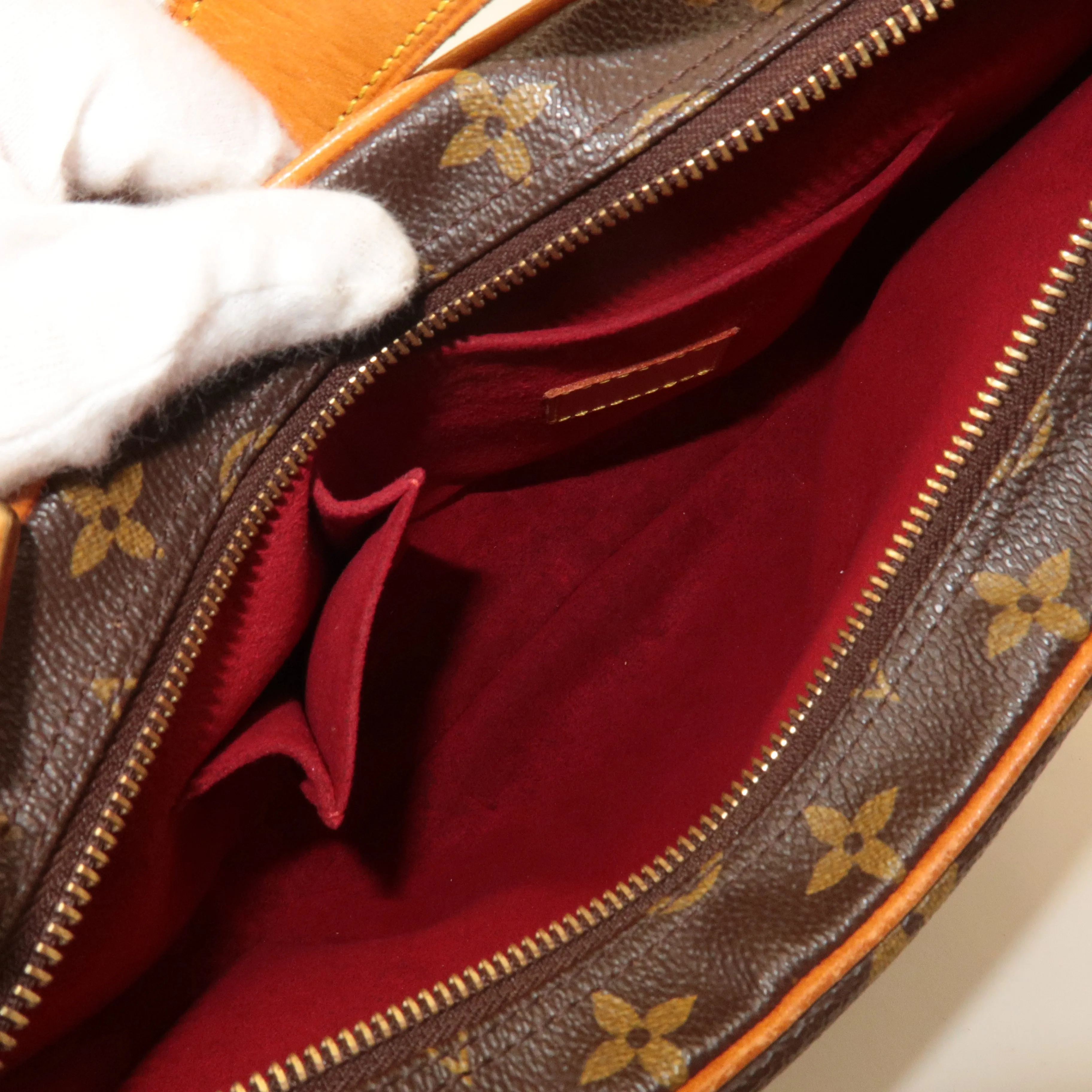 Louis Vuitton Monogram Croissant MM Shoulder Bag Hand Bag M51512