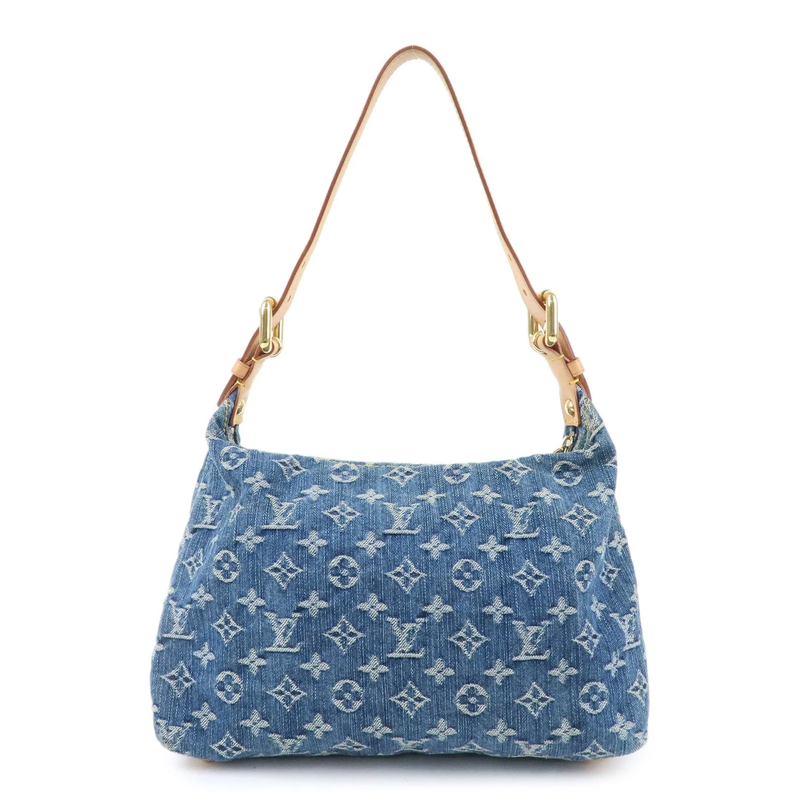 Louis Vuitton Monogram Denim Baggy PM Shoulder Bag M95049