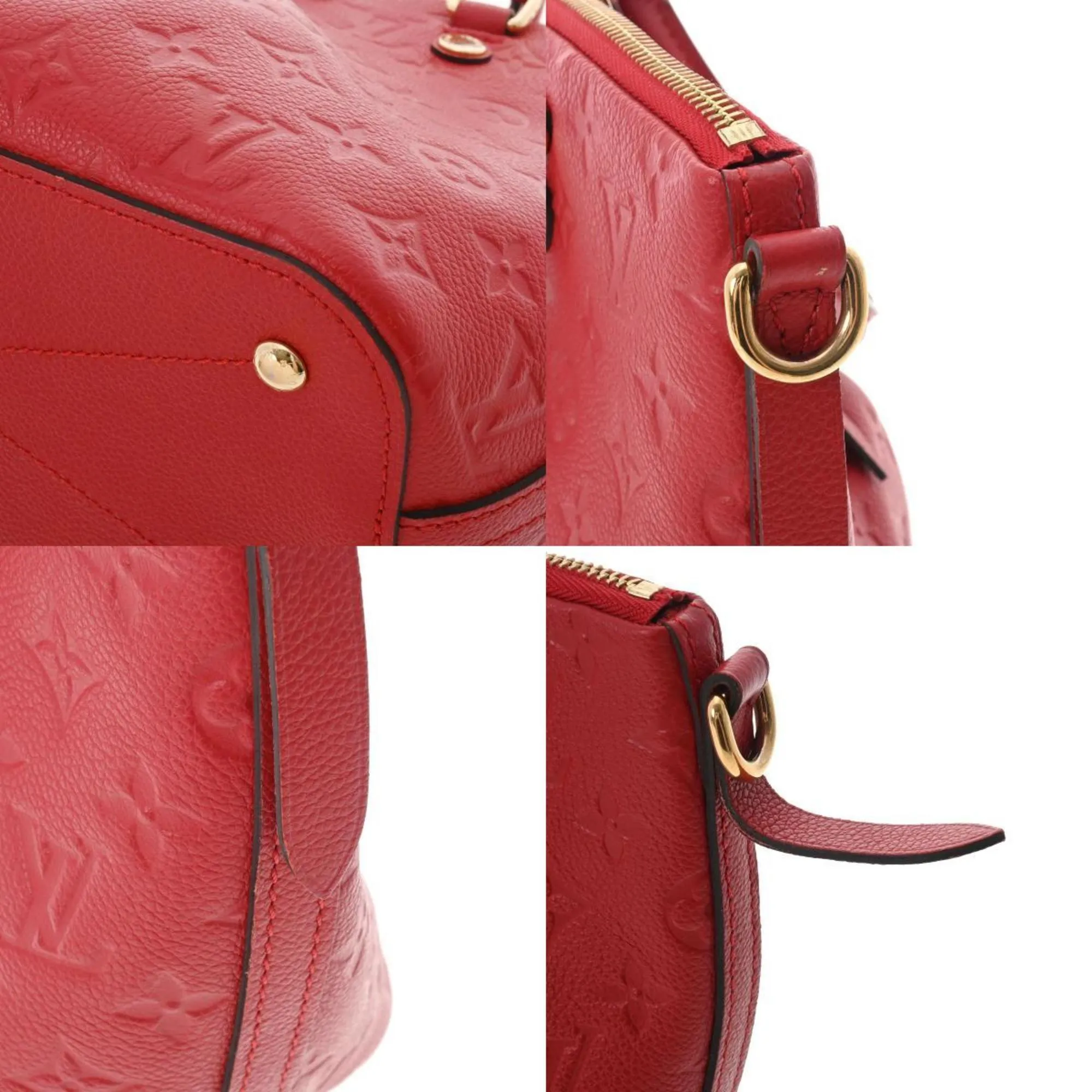 LOUIS VUITTON Monogram Emplant Mazarine PM Series M50638 Women's Implant Shoulder Bag