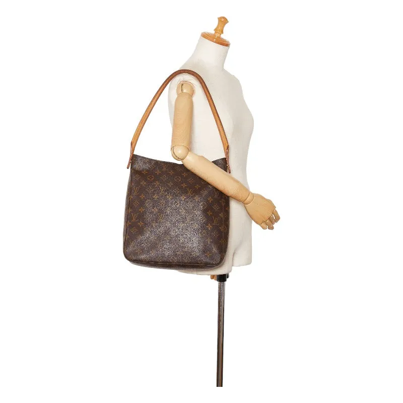 Louis Vuitton Monogram Looping GM Shoulder Bag Handbag M51145