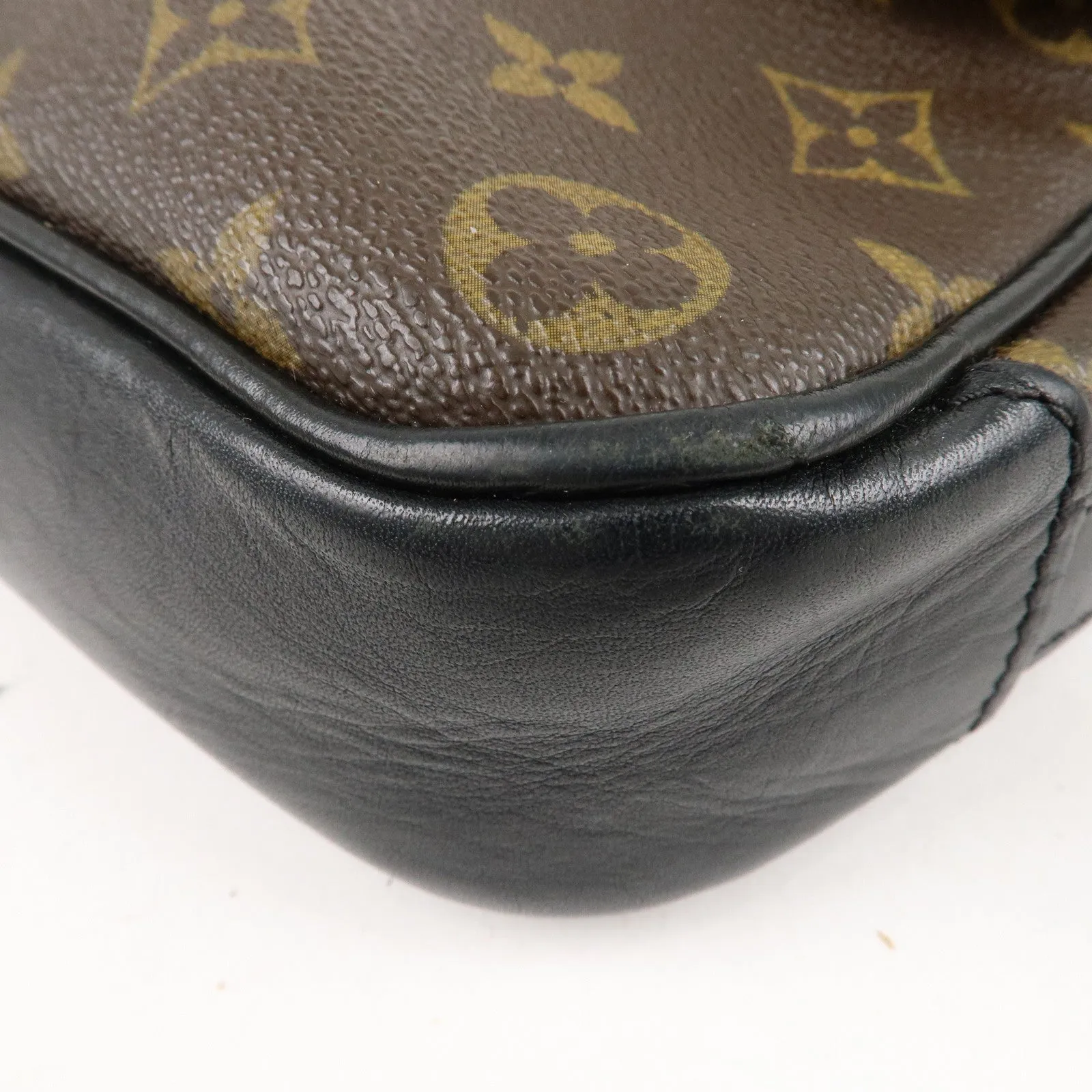 Louis Vuitton Monogram Macassar Bass PM Shoulder Bag M56717