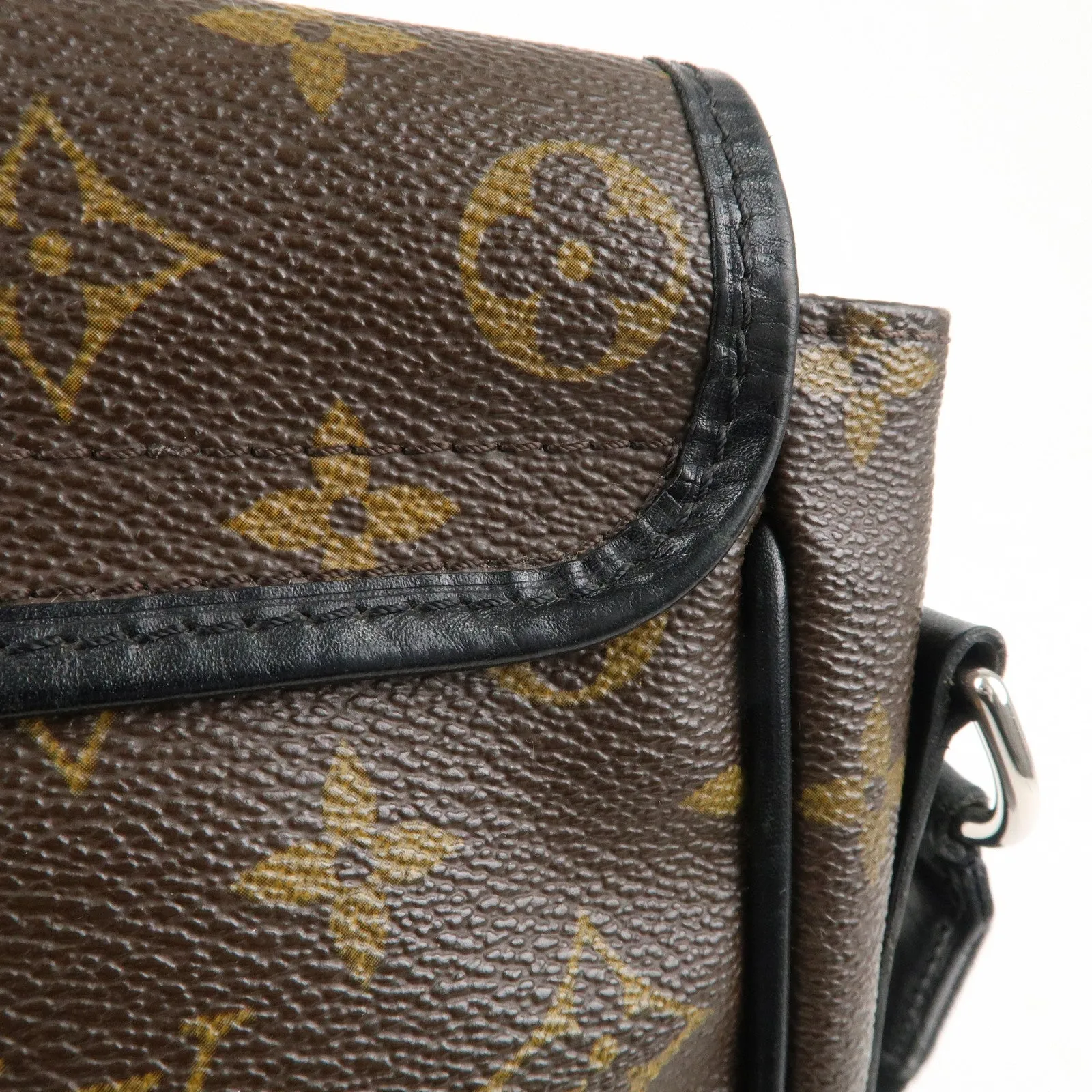 Louis Vuitton Monogram Macassar Bass PM Shoulder Bag M56717