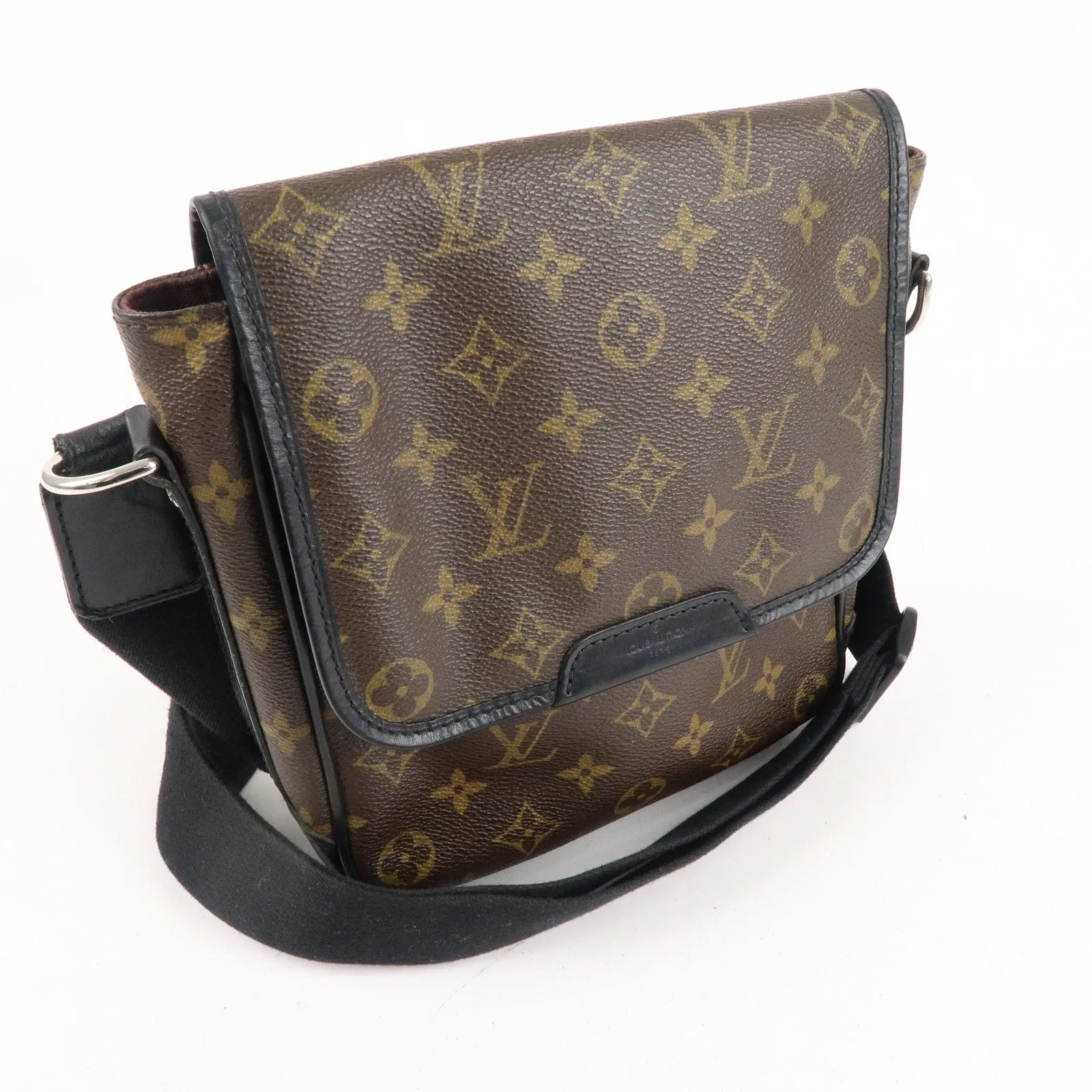 Louis Vuitton Monogram Macassar Bass PM Shoulder Bag M56717