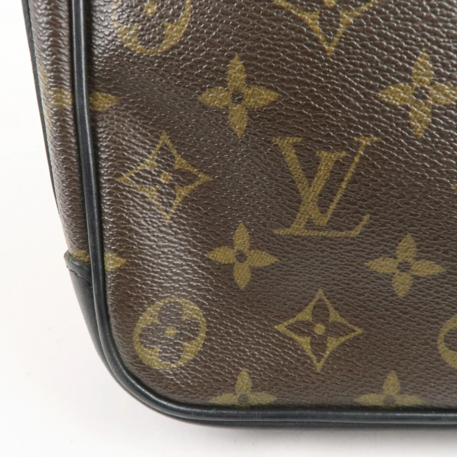 Louis Vuitton Monogram Macassar Bass PM Shoulder Bag M56717