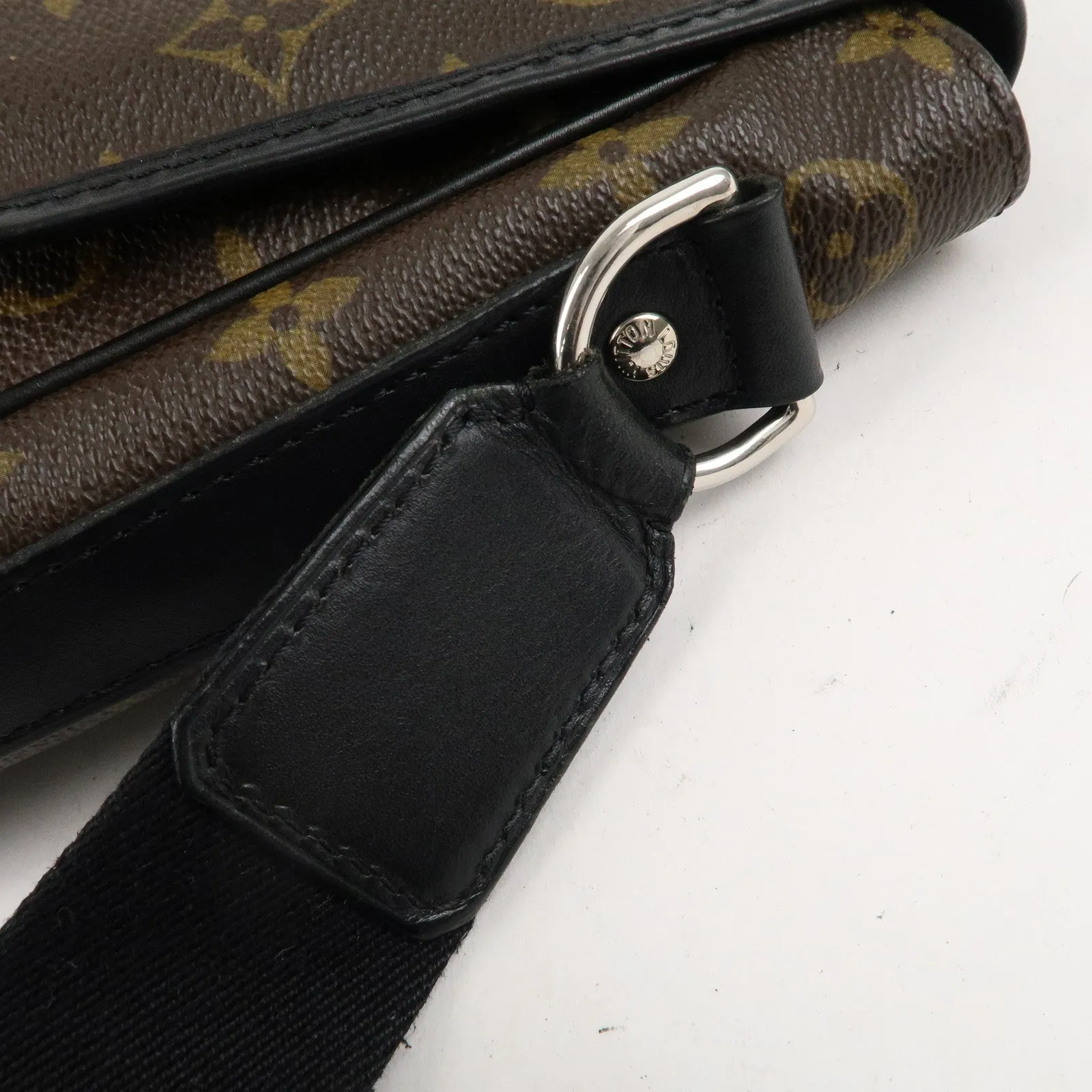 Louis Vuitton Monogram Macassar Bass PM Shoulder Bag M56717