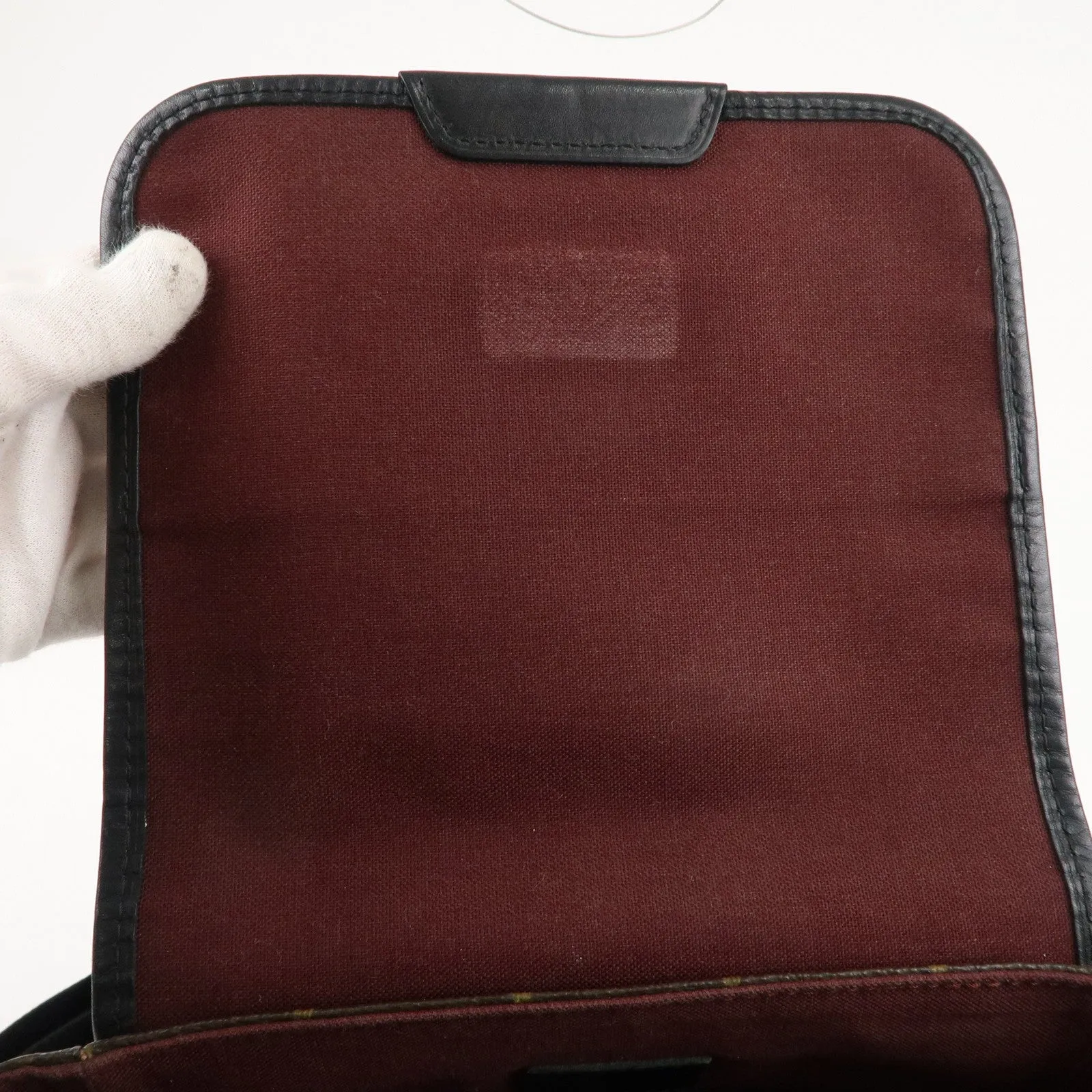 Louis Vuitton Monogram Macassar Bass PM Shoulder Bag M56717