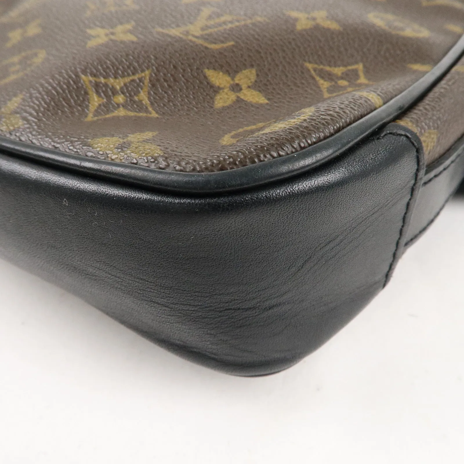 Louis Vuitton Monogram Macassar Bass PM Shoulder Bag M56717
