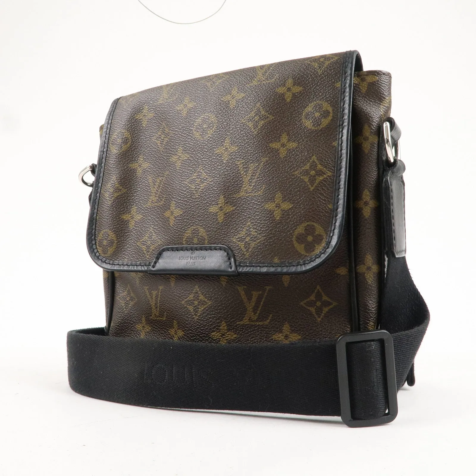 Louis Vuitton Monogram Macassar Bass PM Shoulder Bag M56717