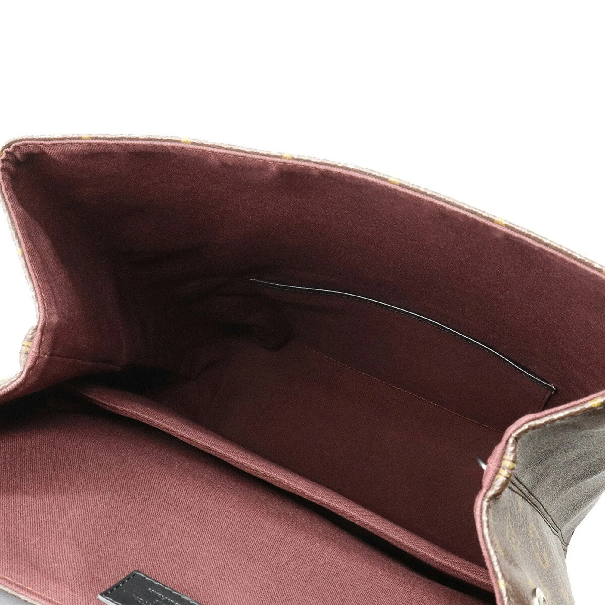 LOUIS VUITTON Monogram Macassar Parc Rucksack Backpack Shoulder Bag M40637