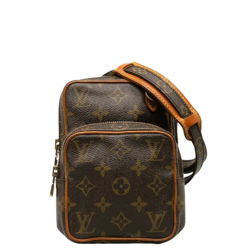 Louis Vuitton Monogram Mini Amazon Slipper Shoulder Bag M45238 Brown PVC Leather  Louis Vuitton