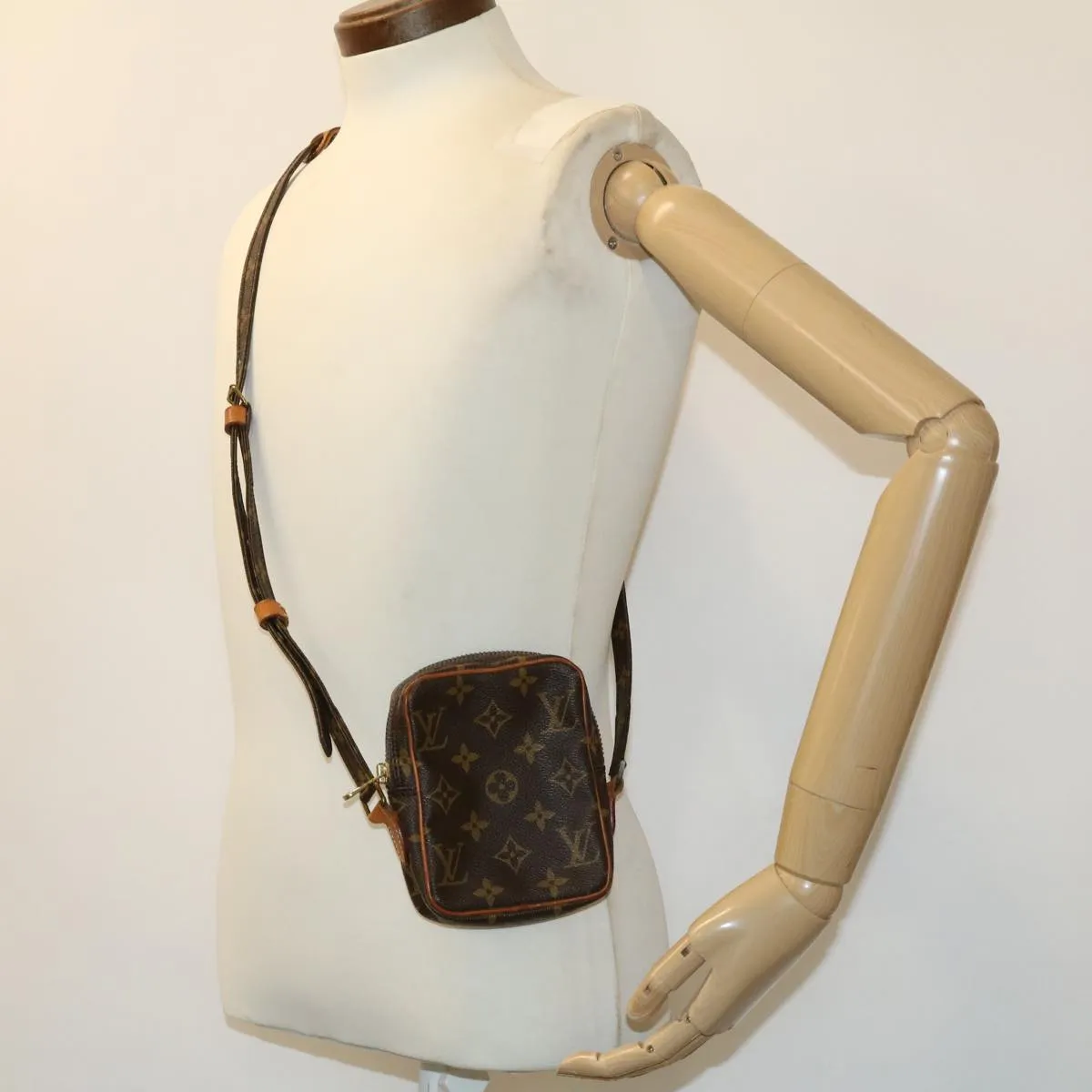 LOUIS VUITTON Monogram Mini Danube Shoulder Bag M45268 LV Auth bs1257