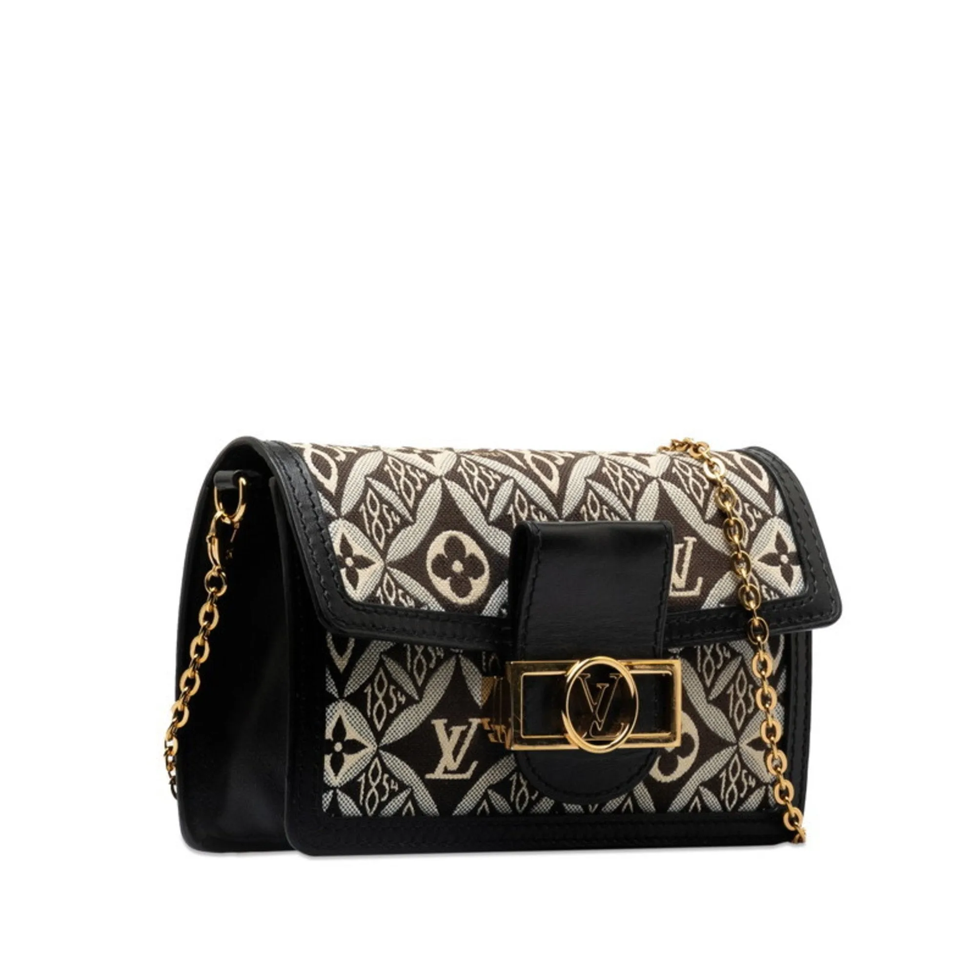 Louis Vuitton Monogram  Monogram Noir Leather Shoulder Bag