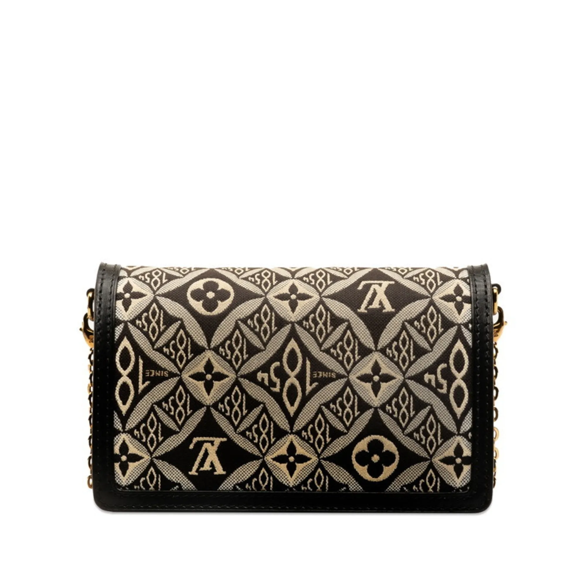 Louis Vuitton Monogram  Monogram Noir Leather Shoulder Bag