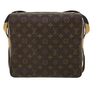 LOUIS VUITTON Monogram Naviglio Shoulder Bag SPO M50205 LV Auth 34419