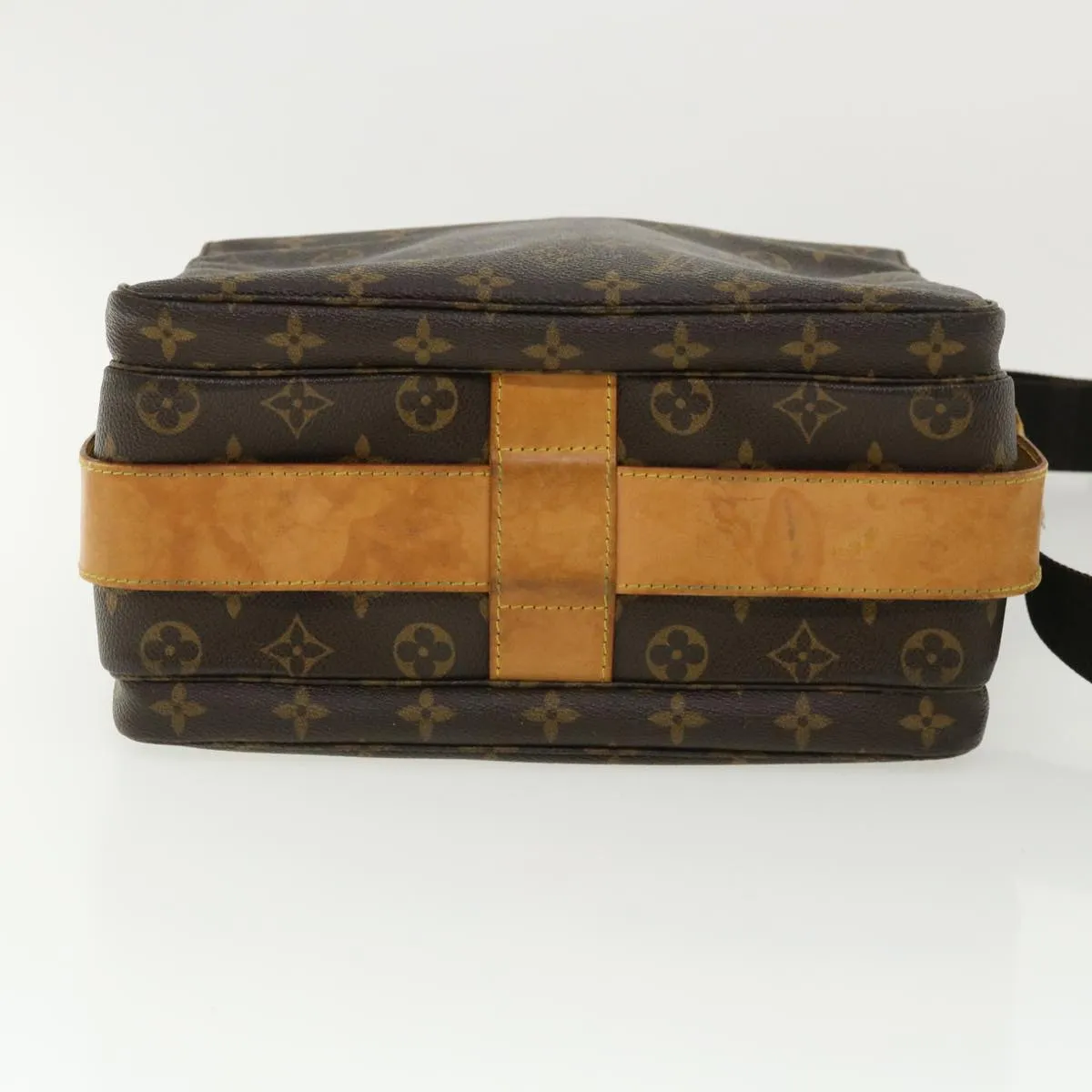 LOUIS VUITTON Monogram Naviglio Shoulder Bag SPO M50205 LV Auth 34419