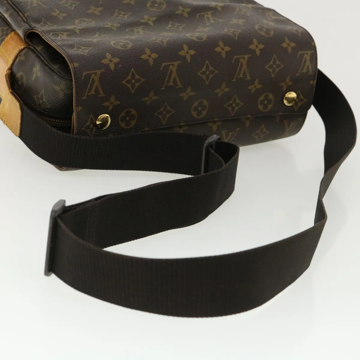 LOUIS VUITTON Monogram Naviglio Shoulder Bag SPO M50205 LV Auth 34419