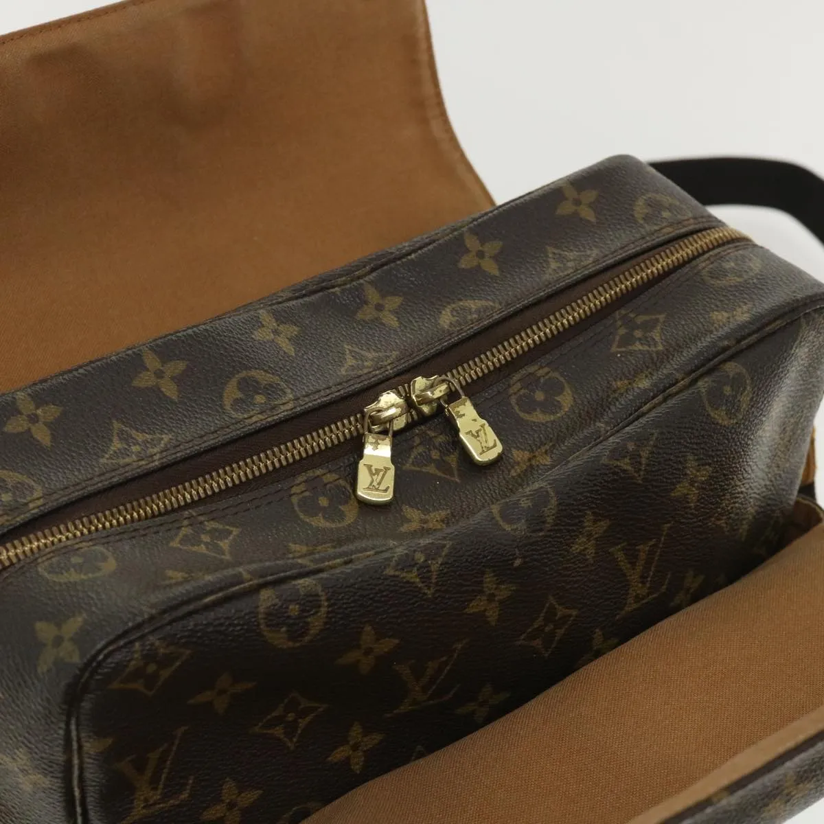 LOUIS VUITTON Monogram Naviglio Shoulder Bag SPO M50205 LV Auth 34419