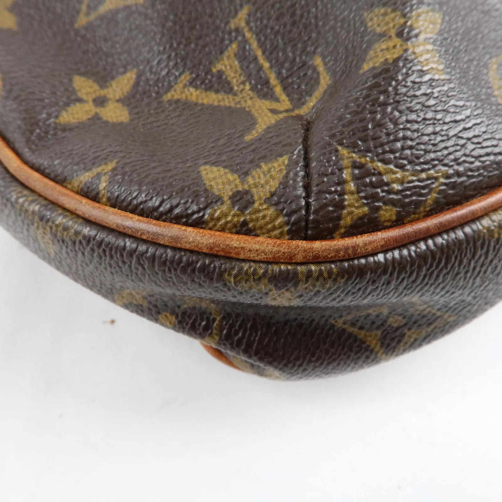 Louis Vuitton Monogram Odeon MM Shoulder Bag Brown M56389