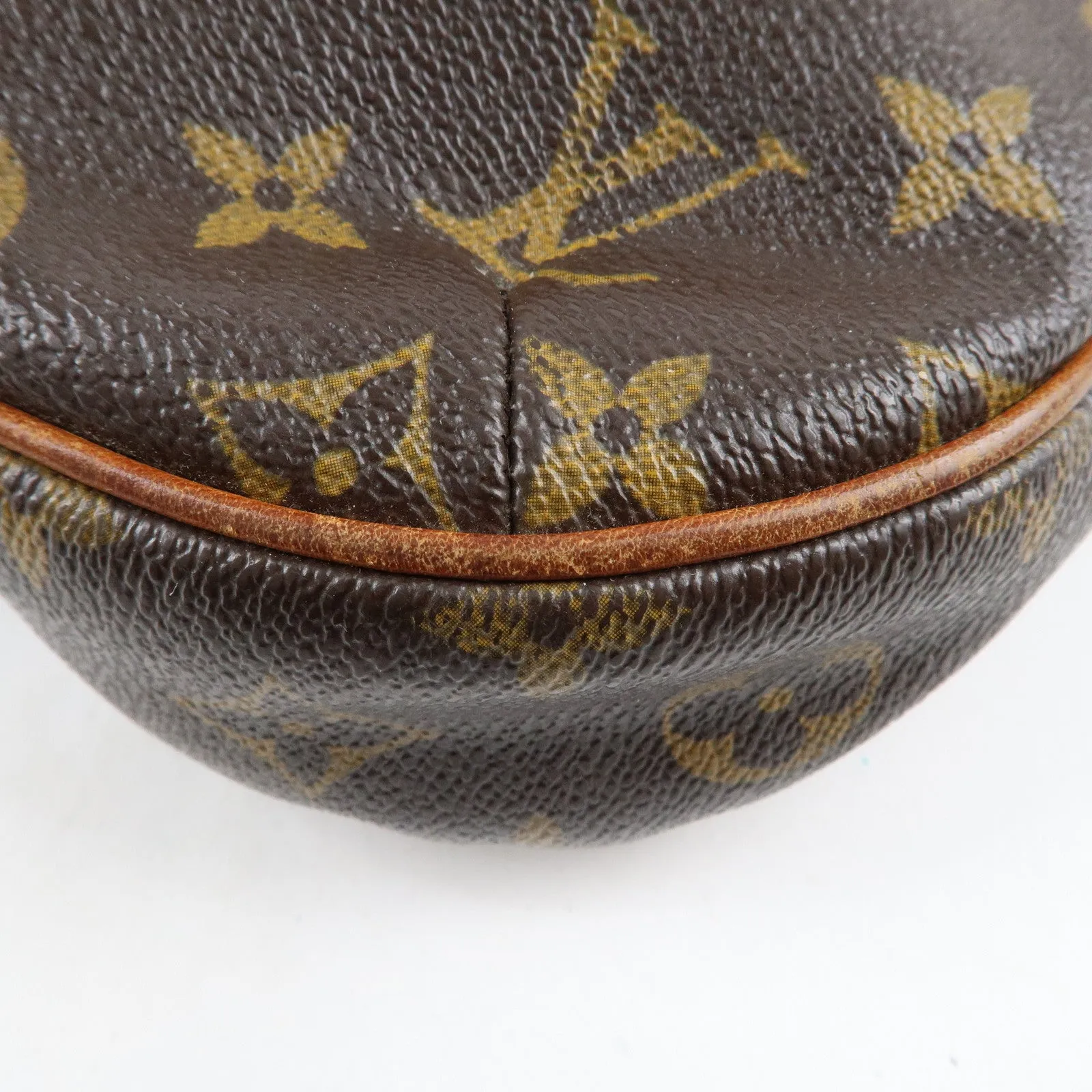 Louis Vuitton Monogram Odeon MM Shoulder Bag Brown M56389