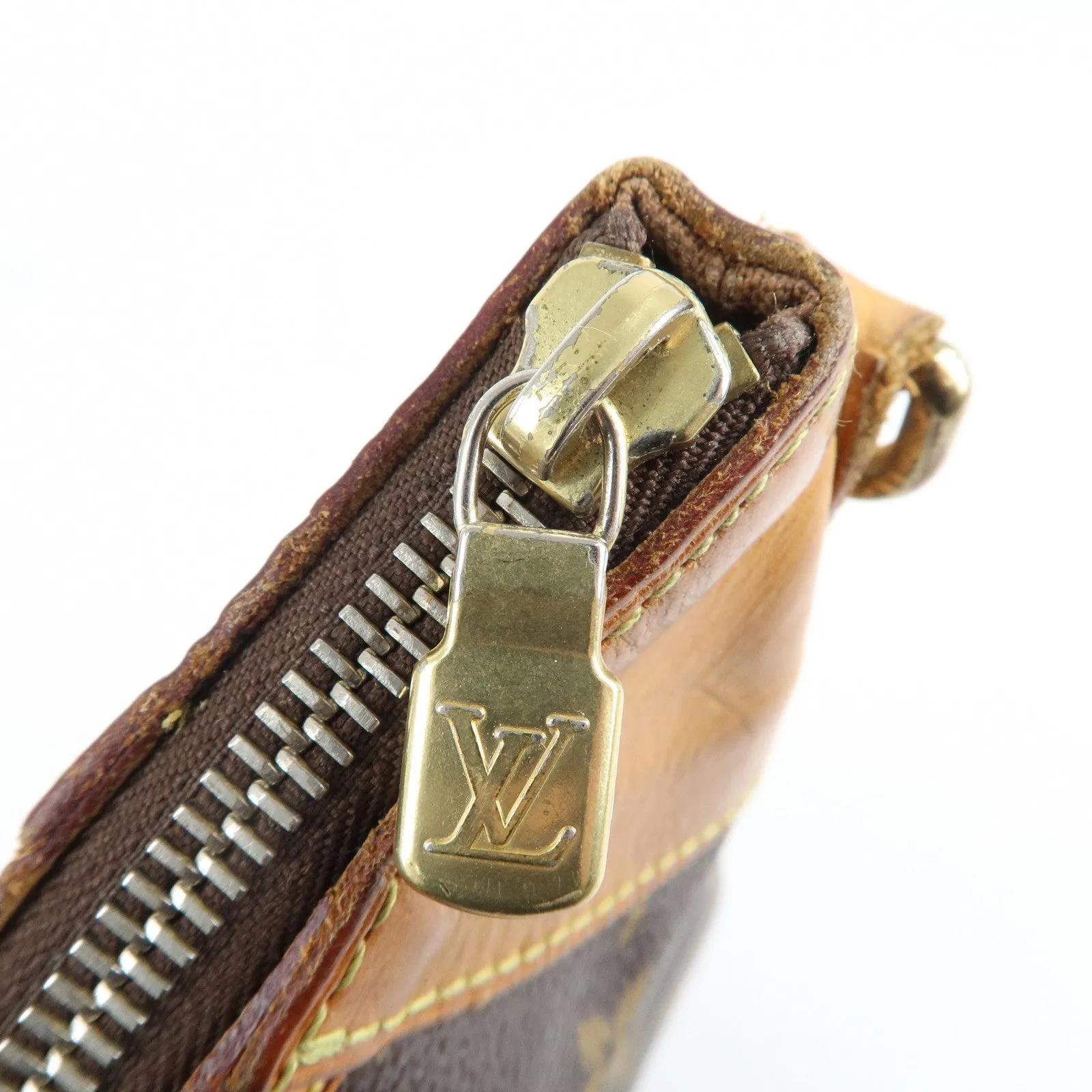Louis Vuitton Monogram Odeon MM Shoulder Bag Brown M56389