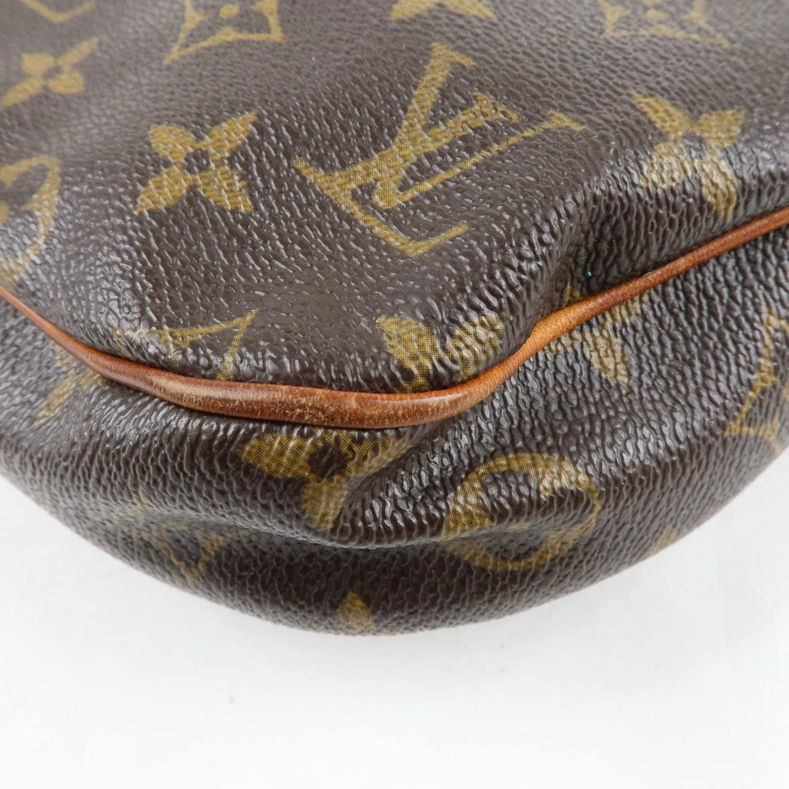 Louis Vuitton Monogram Odeon MM Shoulder Bag Brown M56389