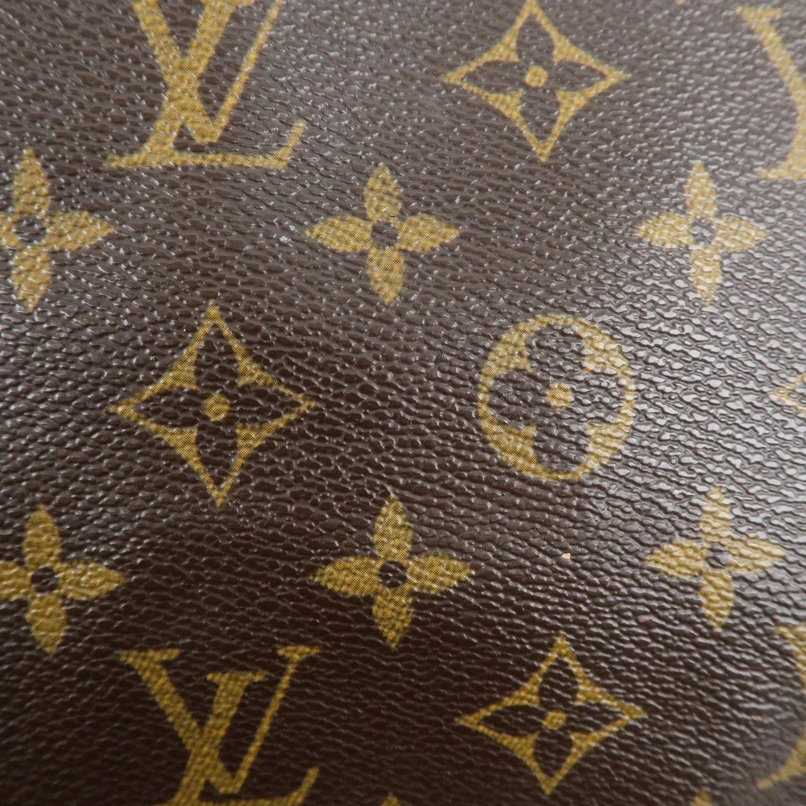 Louis Vuitton Monogram Odeon MM Shoulder Bag Brown M56389