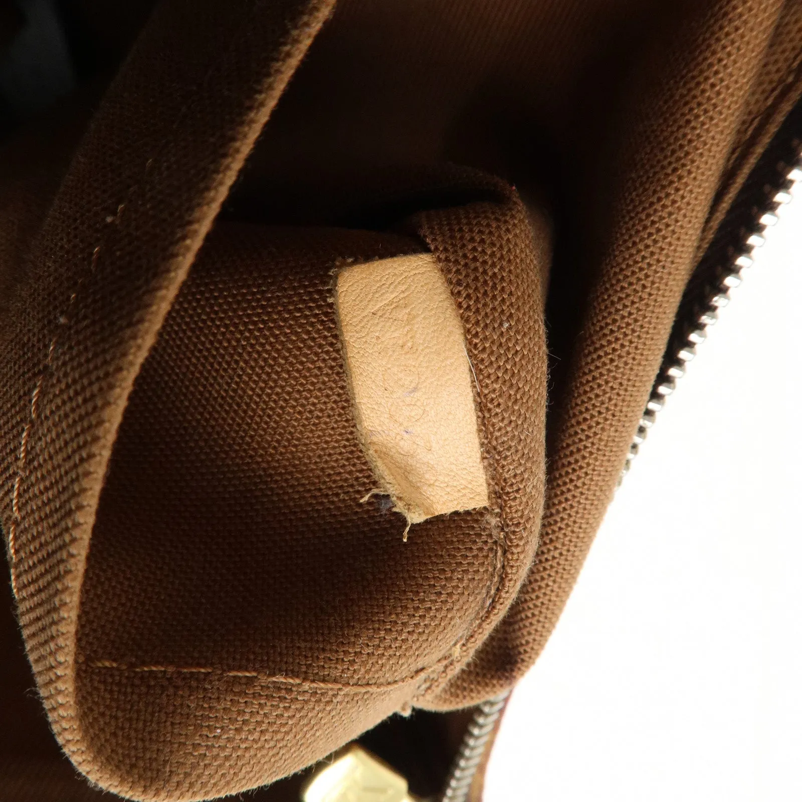 Louis Vuitton Monogram Odeon MM Shoulder Bag Brown M56389