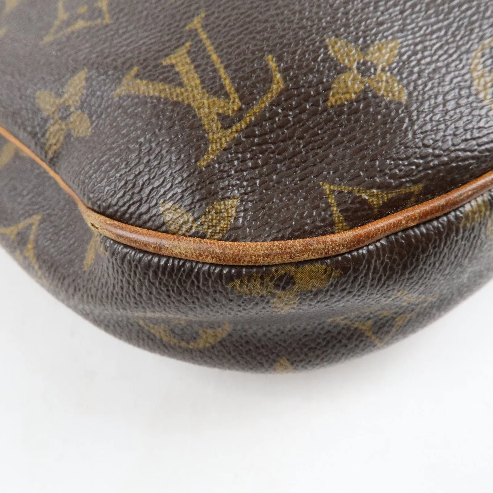 Louis Vuitton Monogram Odeon MM Shoulder Bag Brown M56389