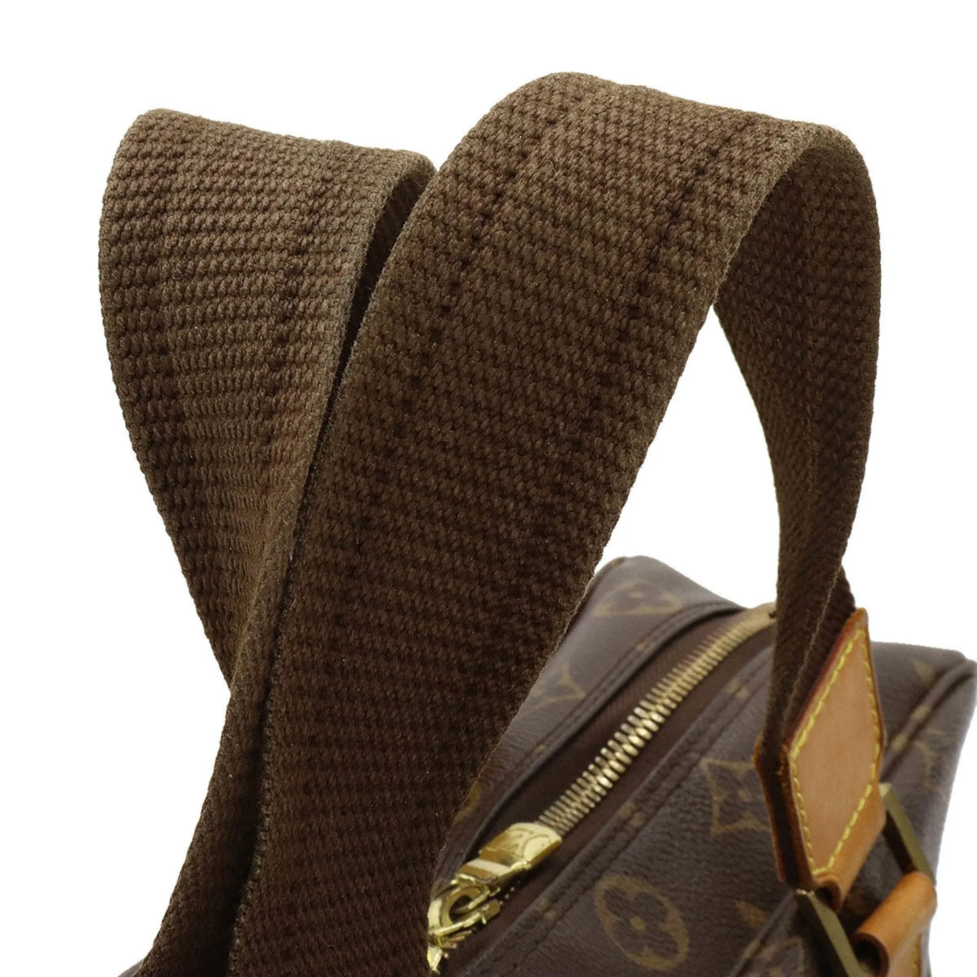 LOUIS VUITTON Monogram Sack Bossfort Handbag Bag Shoulder M40043