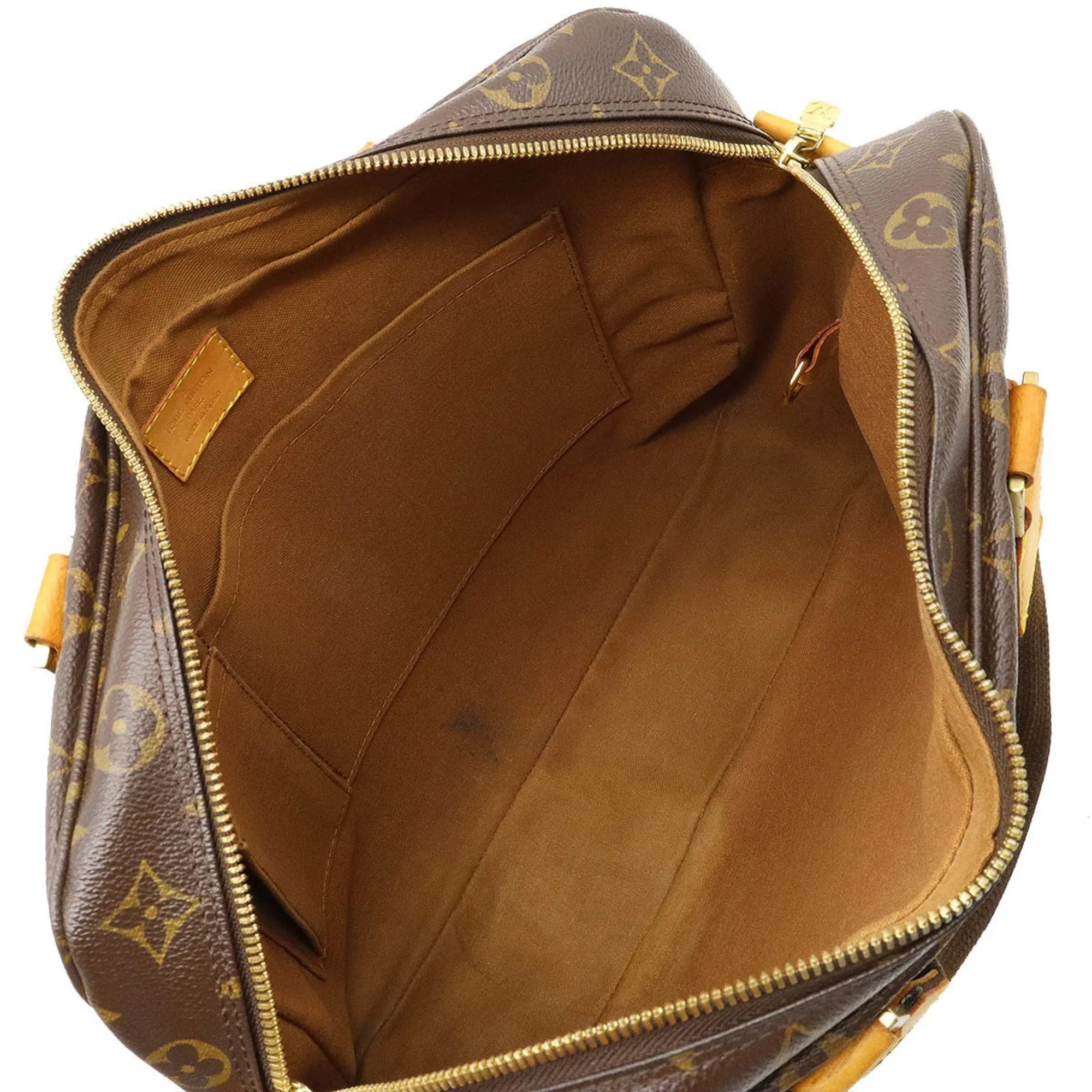 LOUIS VUITTON Monogram Sack Bossfort Handbag Bag Shoulder M40043