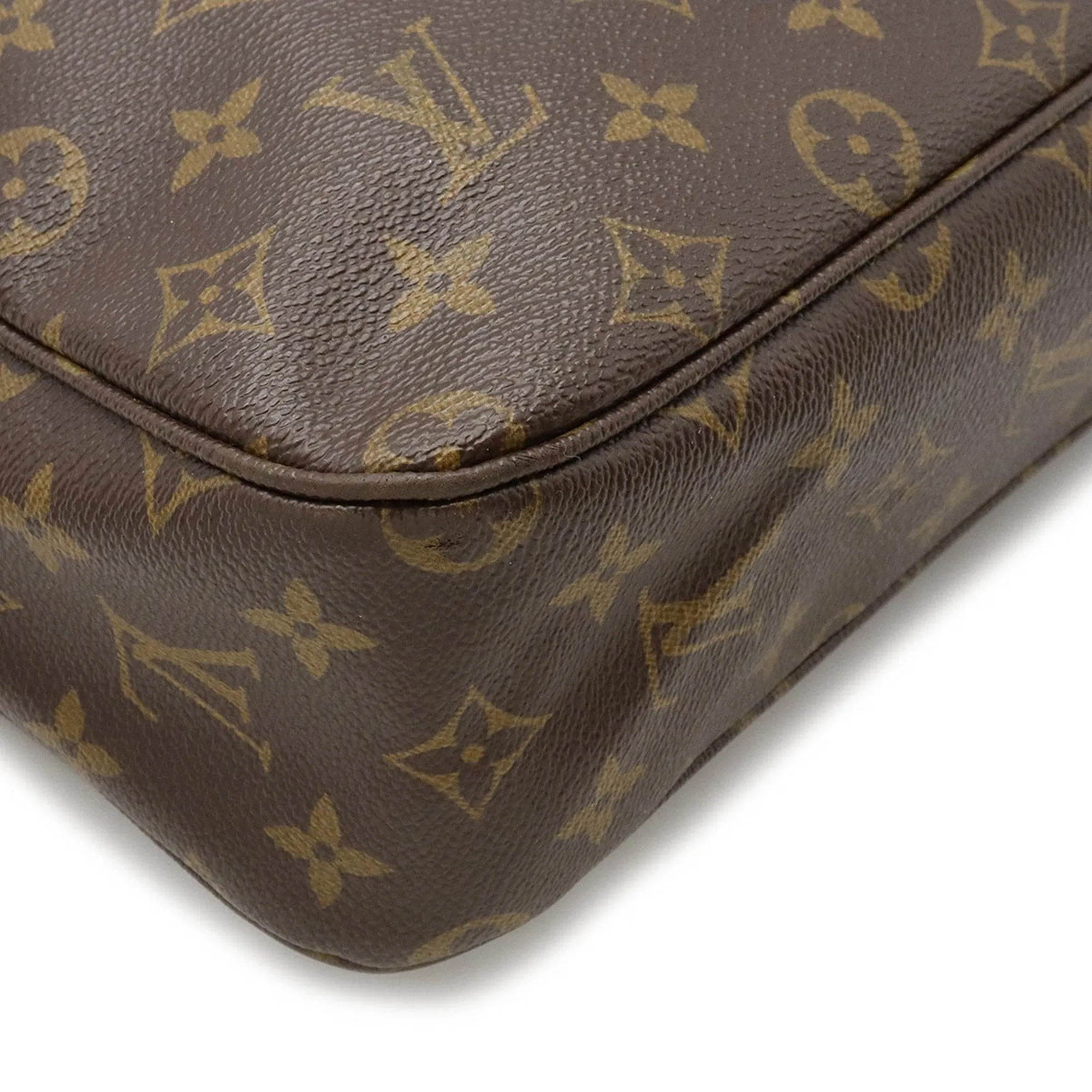 LOUIS VUITTON Monogram Sack Bossfort Handbag Bag Shoulder M40043