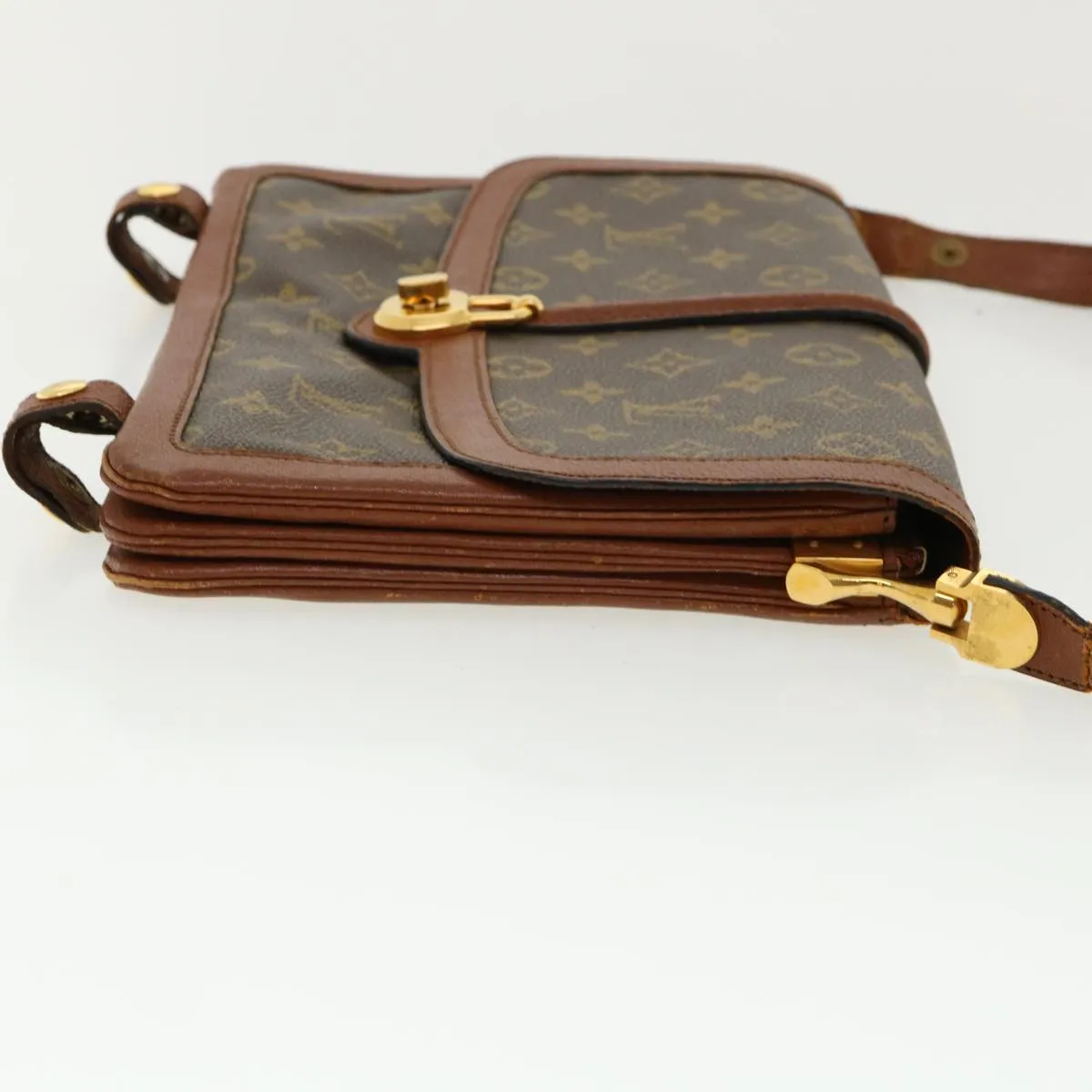 LOUIS VUITTON Monogram SacRabat Shoulder Bag Vintage No170 LV Auth ar7902B