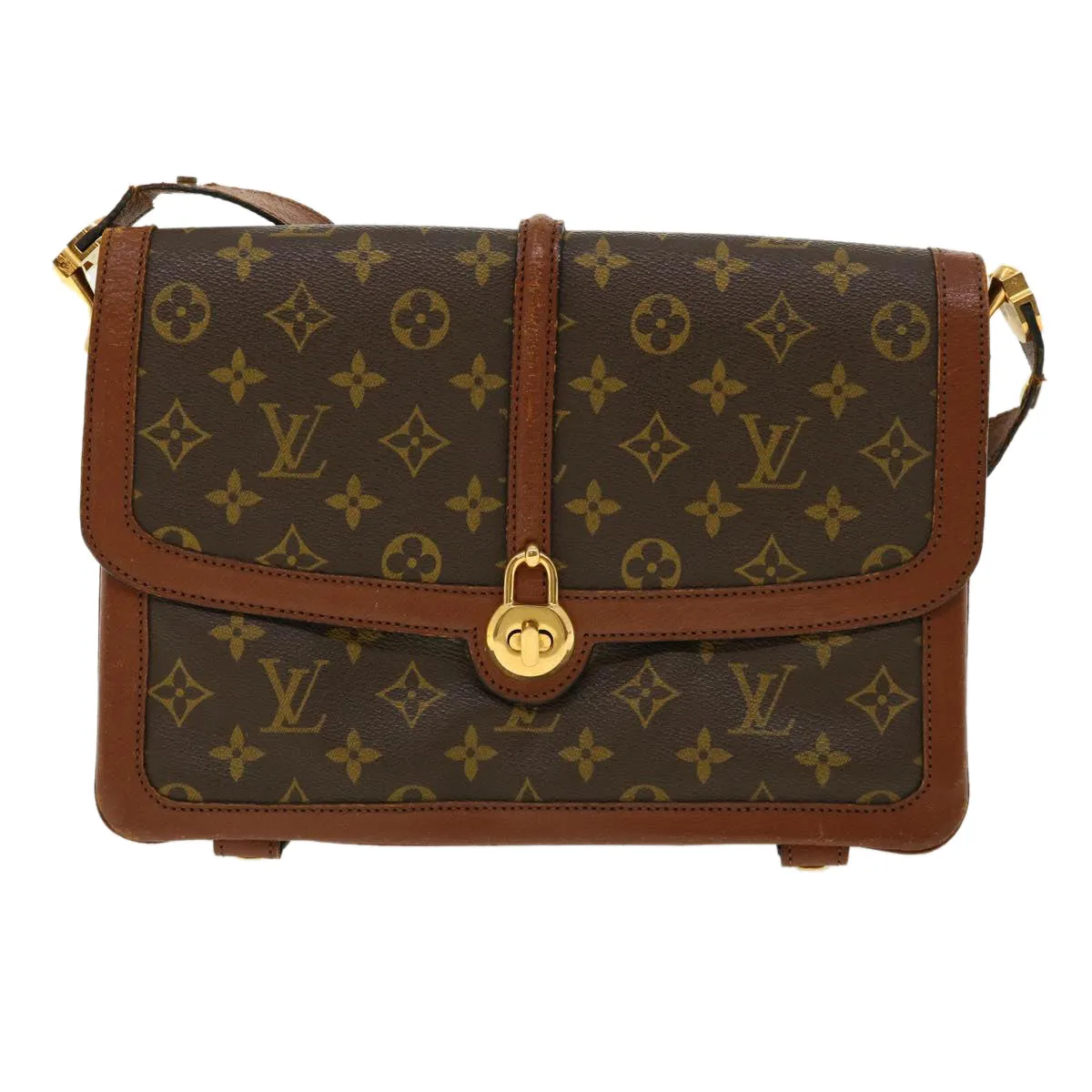 LOUIS VUITTON Monogram SacRabat Shoulder Bag Vintage No170 LV Auth ar7902B