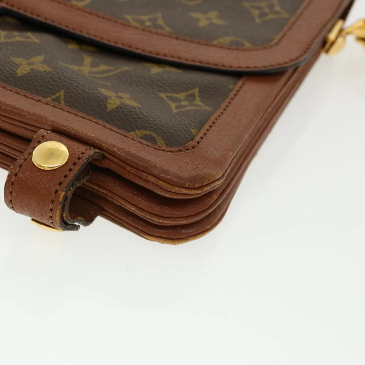 LOUIS VUITTON Monogram SacRabat Shoulder Bag Vintage No170 LV Auth ar7902B