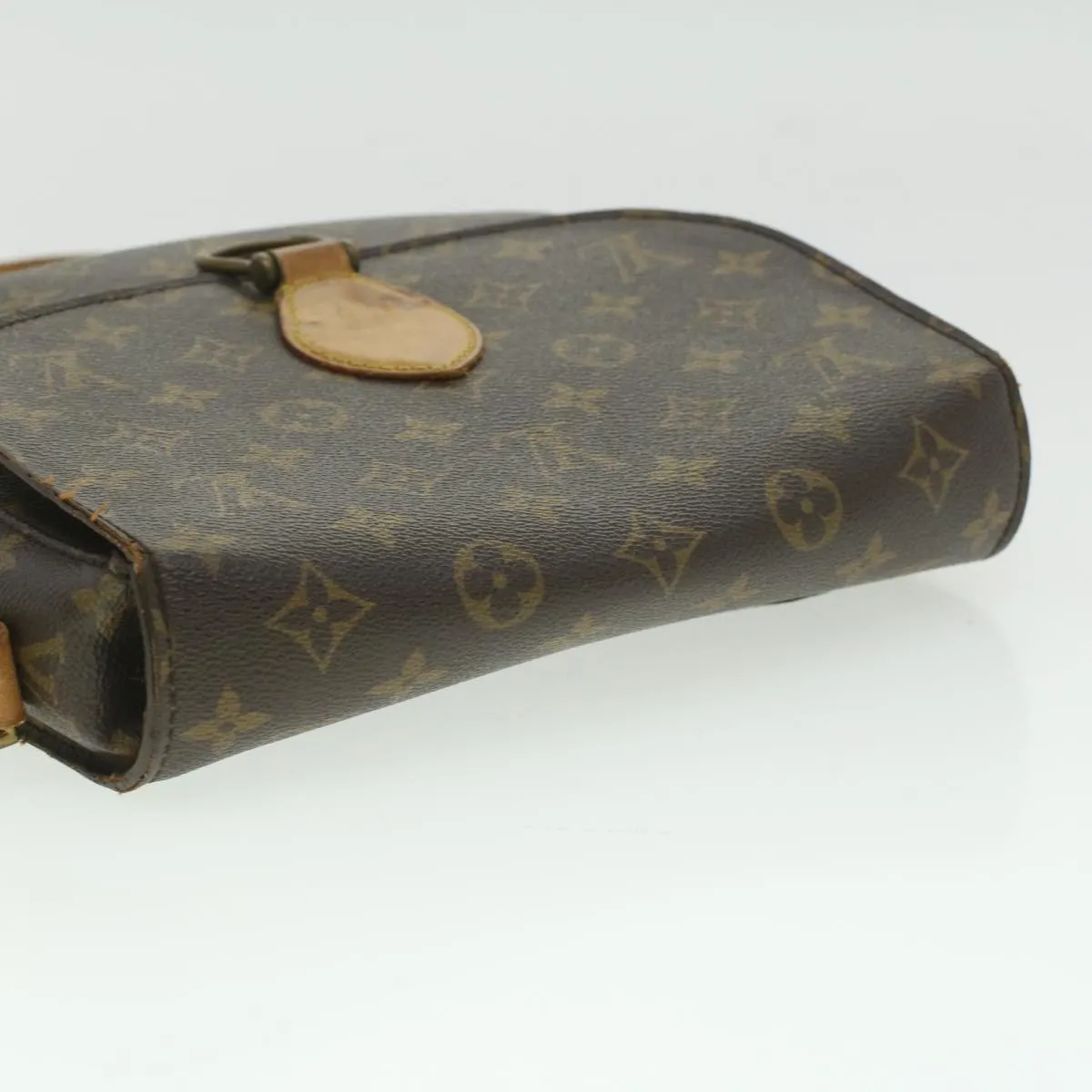 LOUIS VUITTON Monogram Saint Cloud GM Shoulder Bag M51242 LV Auth 35750