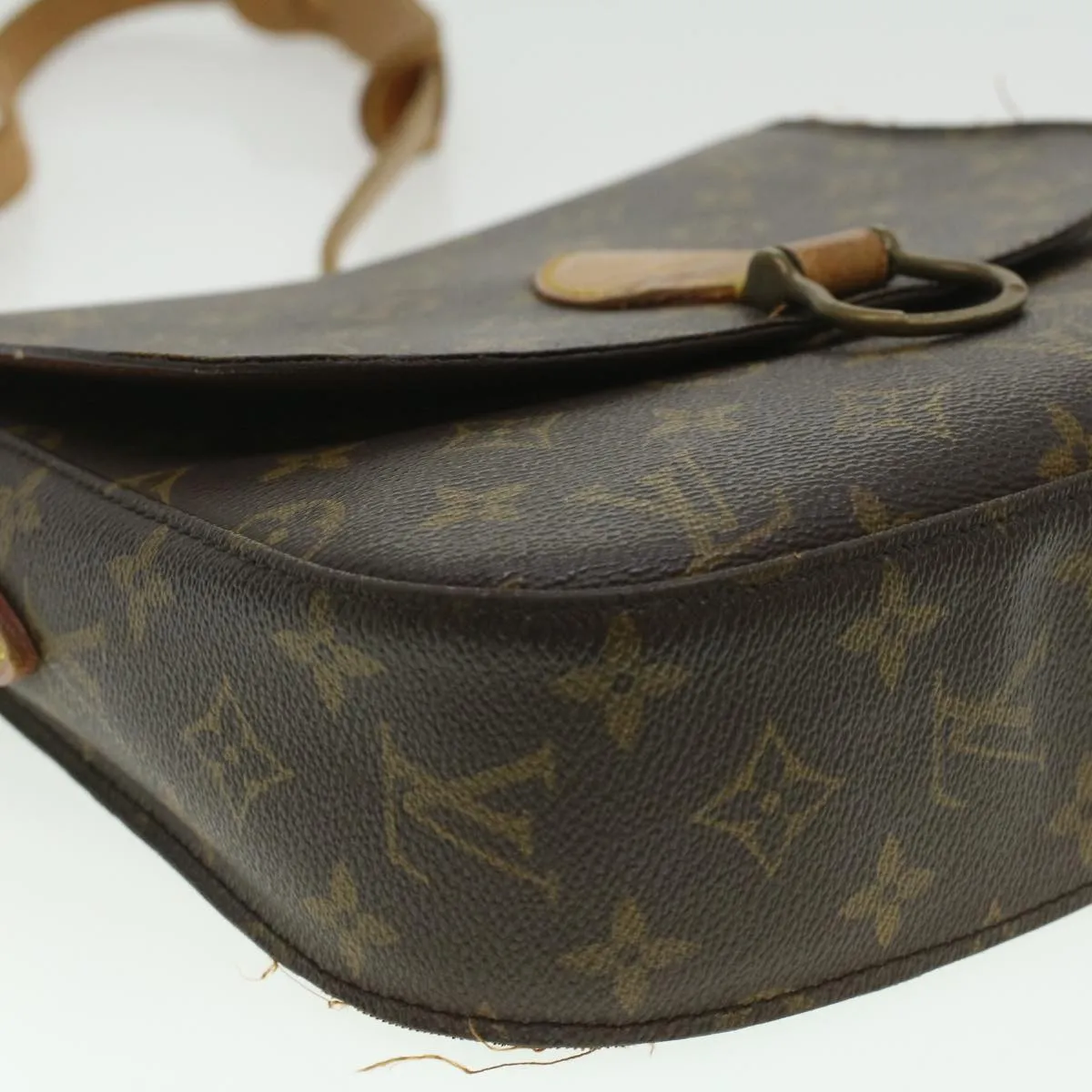 LOUIS VUITTON Monogram Saint Cloud GM Shoulder Bag M51242 LV Auth 35750